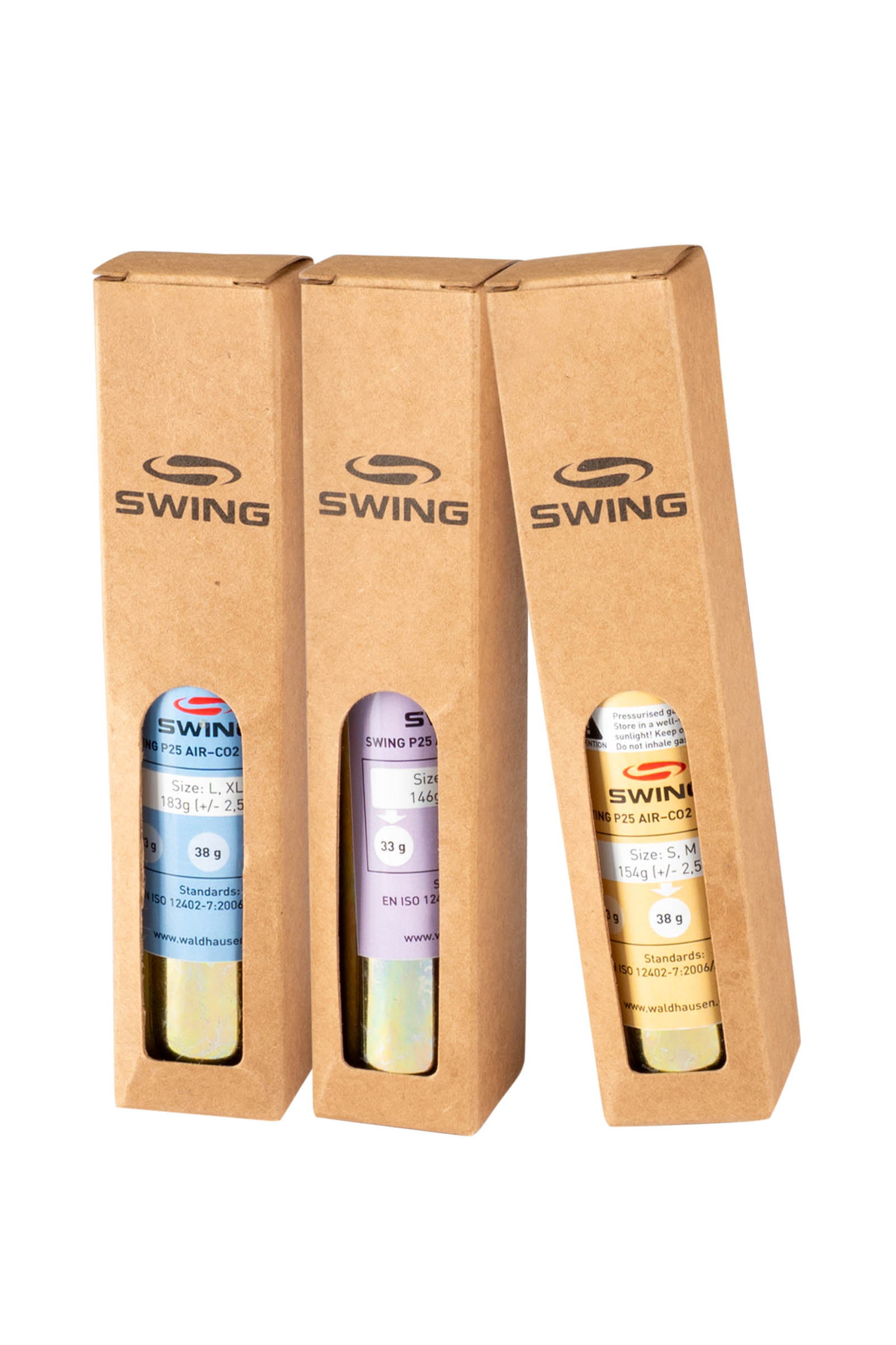 SWING Cartridge CO2 for SWING P25 AIR, L, XL, 45g