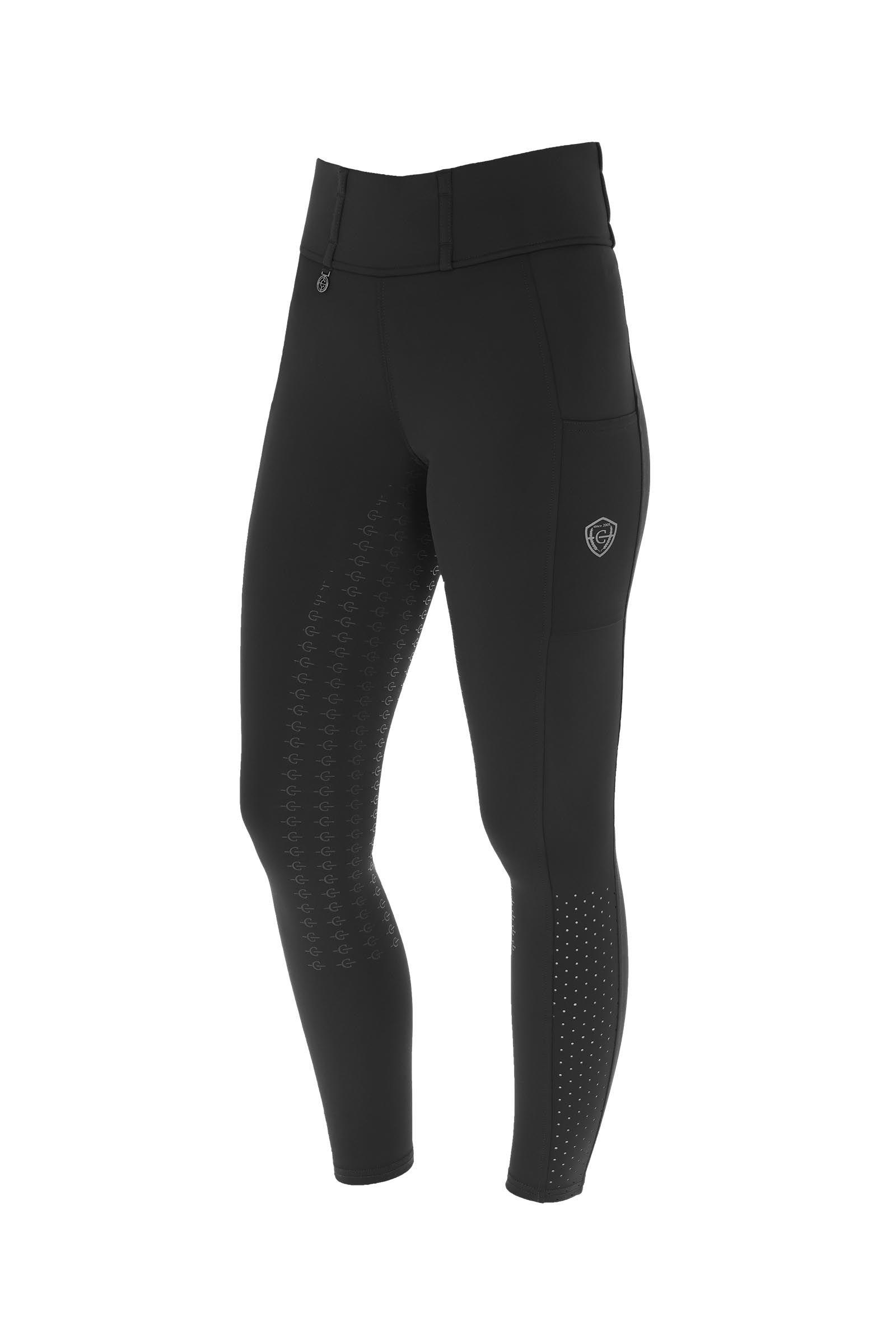 Covalliero legging d&rsquo;&eacute;quitation de compression &agrave; fond int&eacute;gral SS25  
