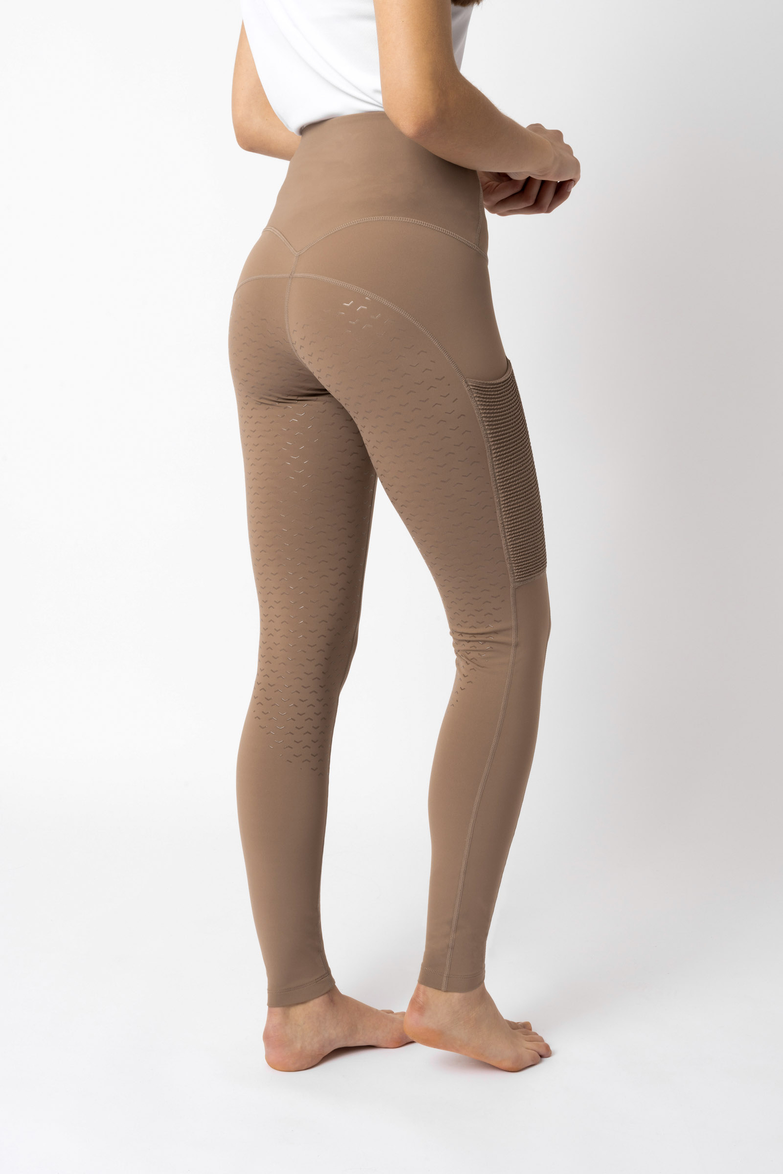 Leggings d'équitation à fond intégral Grip Horze Brina, femme
