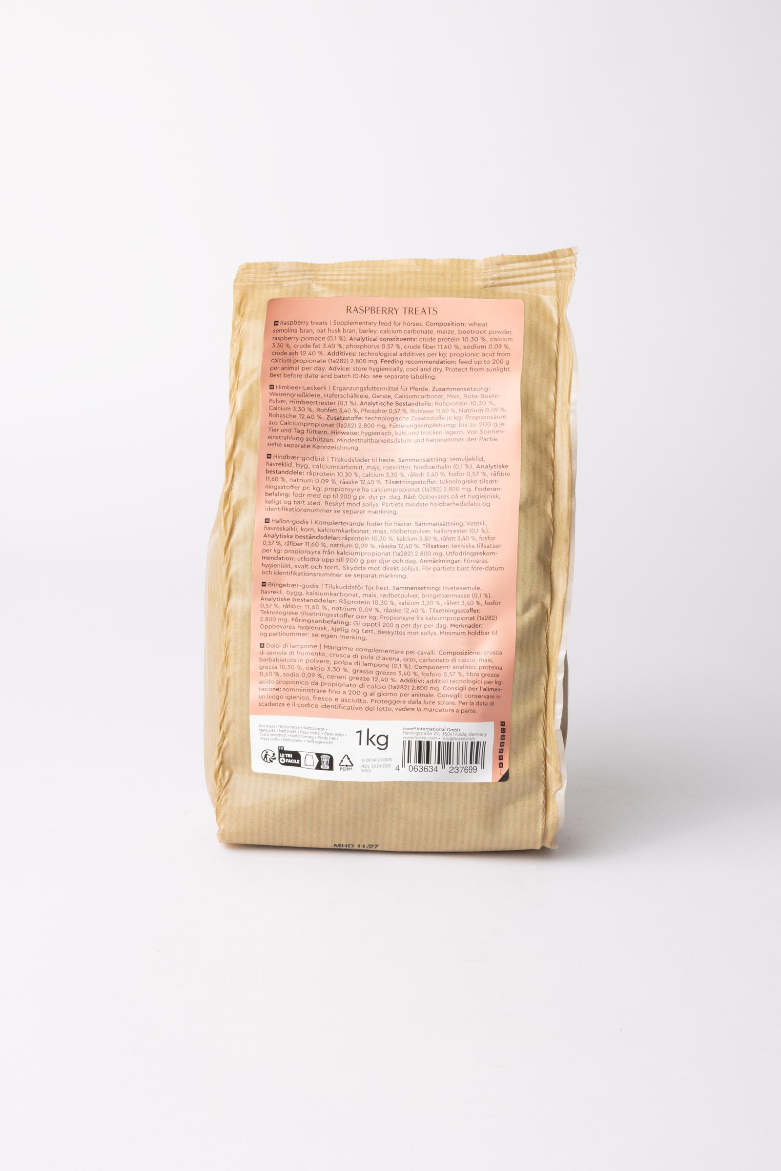 Biscuits Horze Framboise, Friandises 1 kg