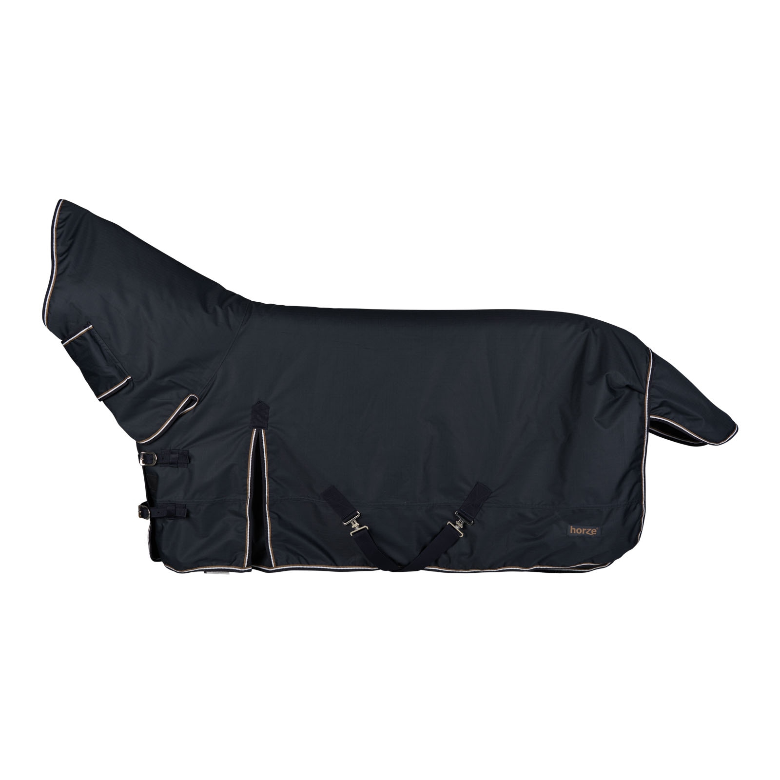 Couverture d'extérieur avec couvre-encolure Horze Glasgow, 300 g, poney