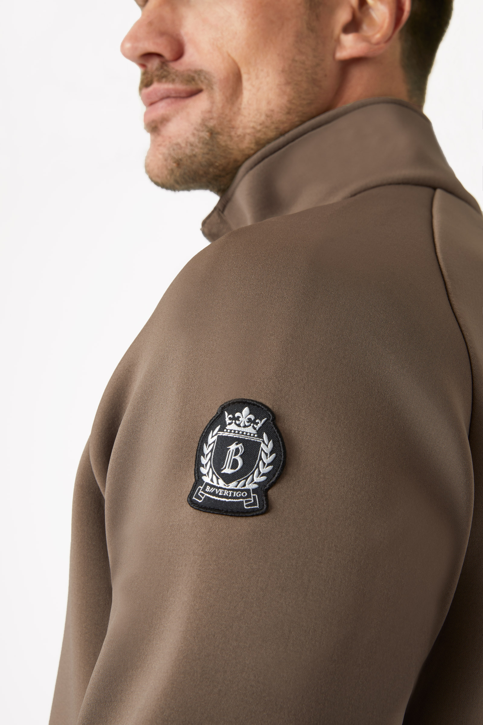 Sweat-shirt fonctionnel pour hommes B Vertigo Nicolas avec poches zipp&eacute;es