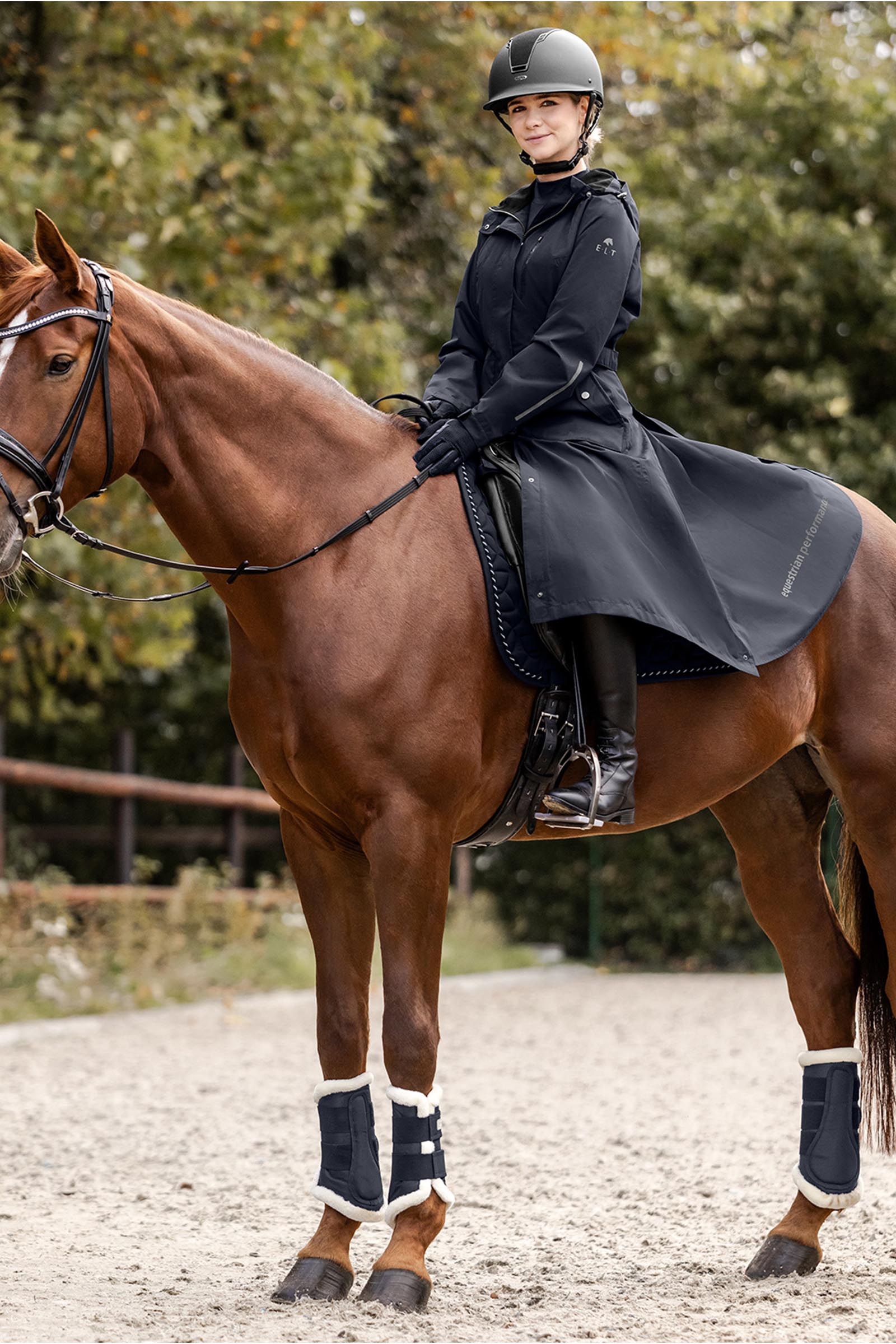 ELT Fehmarn Manteau de pluie d'équitation pour femmes