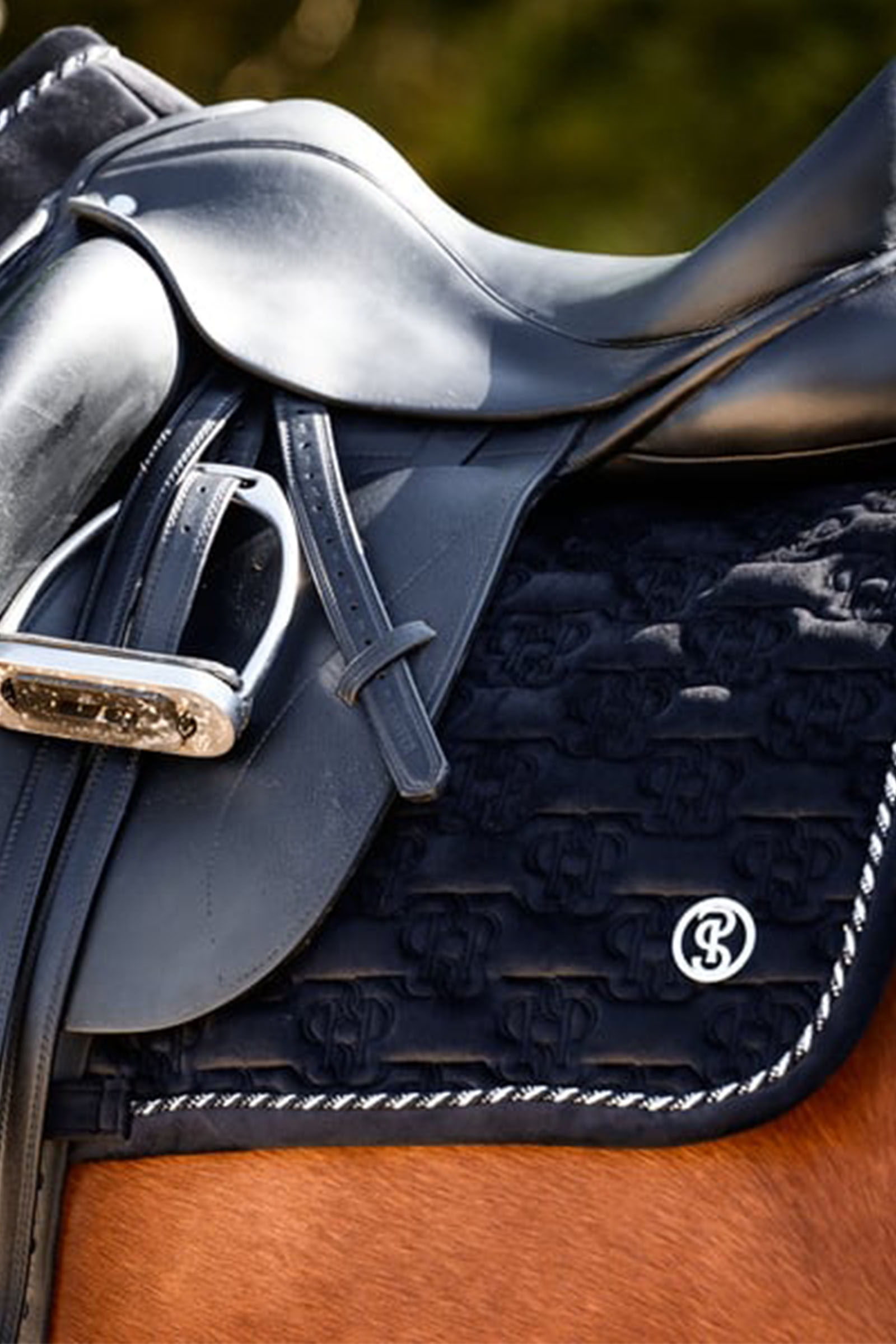 PS of Sweden satulahuovat Velvet Monogram dressage