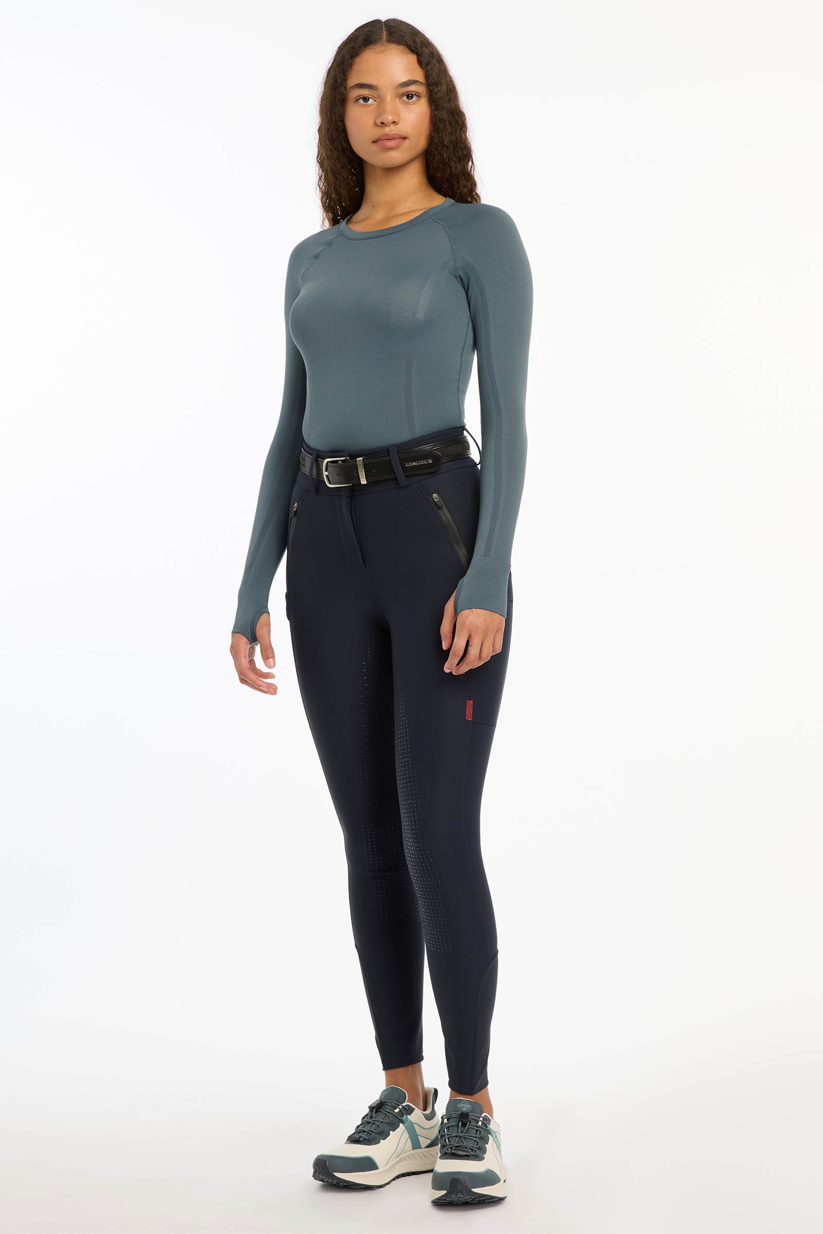 LeMieux Drytex Pantalon d'&eacute;quitation imperm&eacute;able avec fond int&eacute;gral pour femme