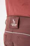 Pantalon d'équitation fond intégral en silicone Horze Leighton Ado, avec poche pour téléphone