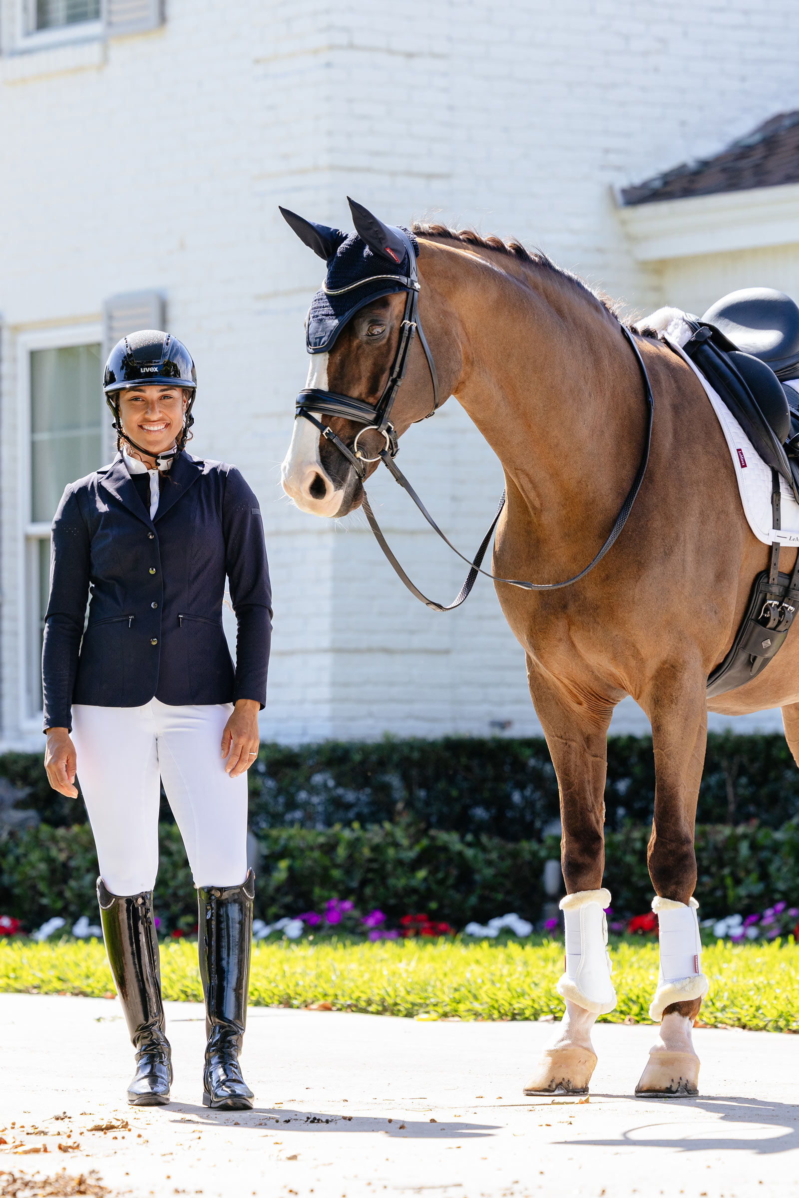 LeMieux Puissance tapis de selle dressage en suédine