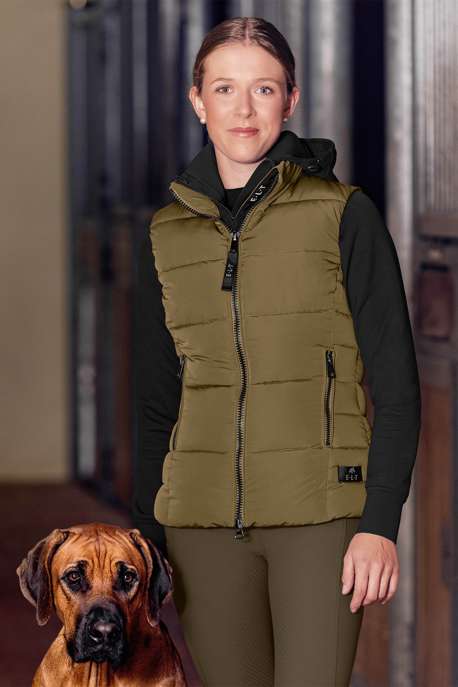 ELT Winter Women's Lightweight Vest Oxford