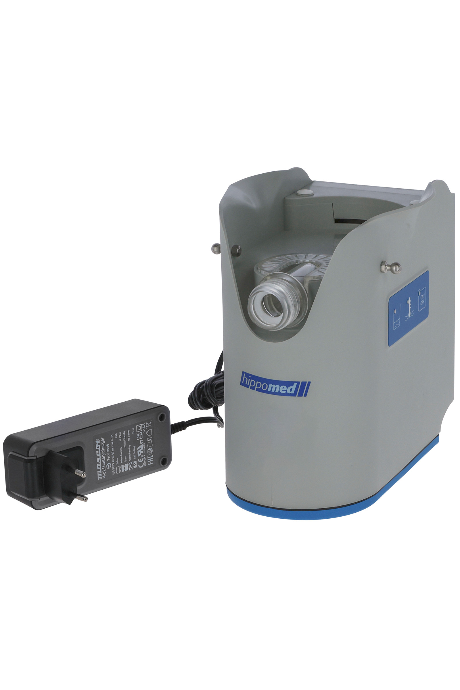 Inhalateur à ultrasons à batterie Hippomed AirOne Flex sans masque