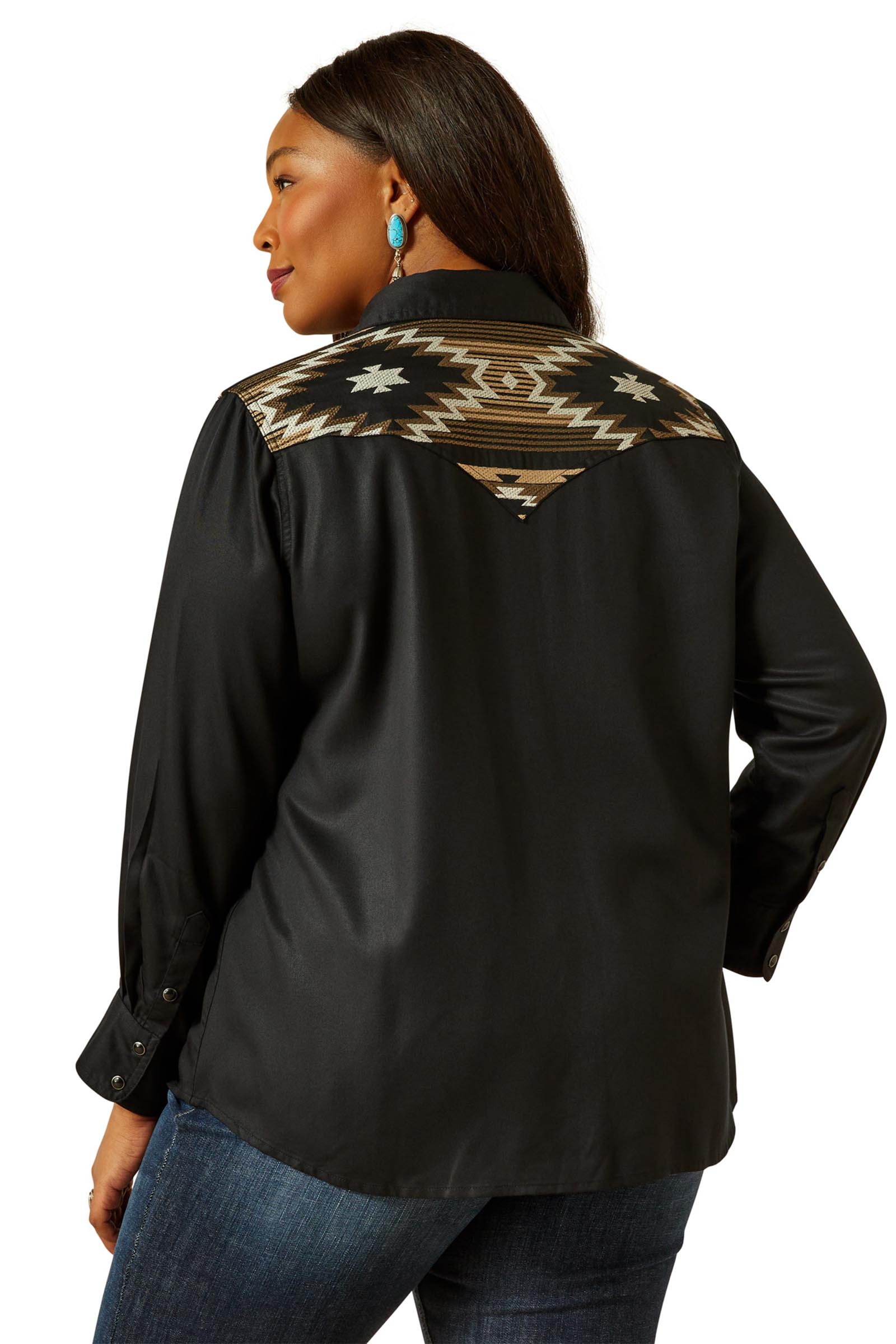 Ariat Dawn Chemise western femme manches longues &agrave; boutons-pression