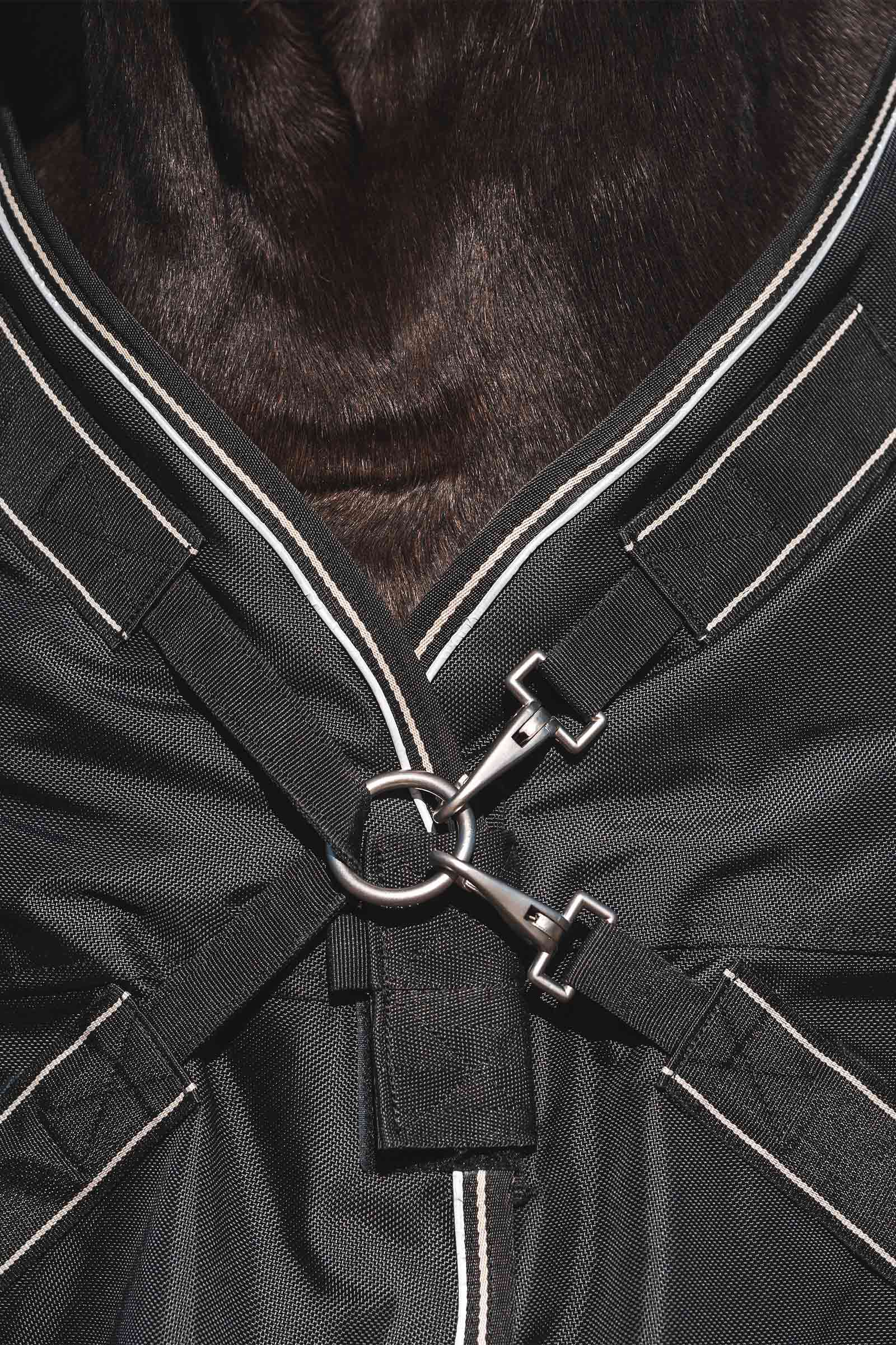 Back on Track Obsidian Couverture d'extérieur avec col amovible, 150g 