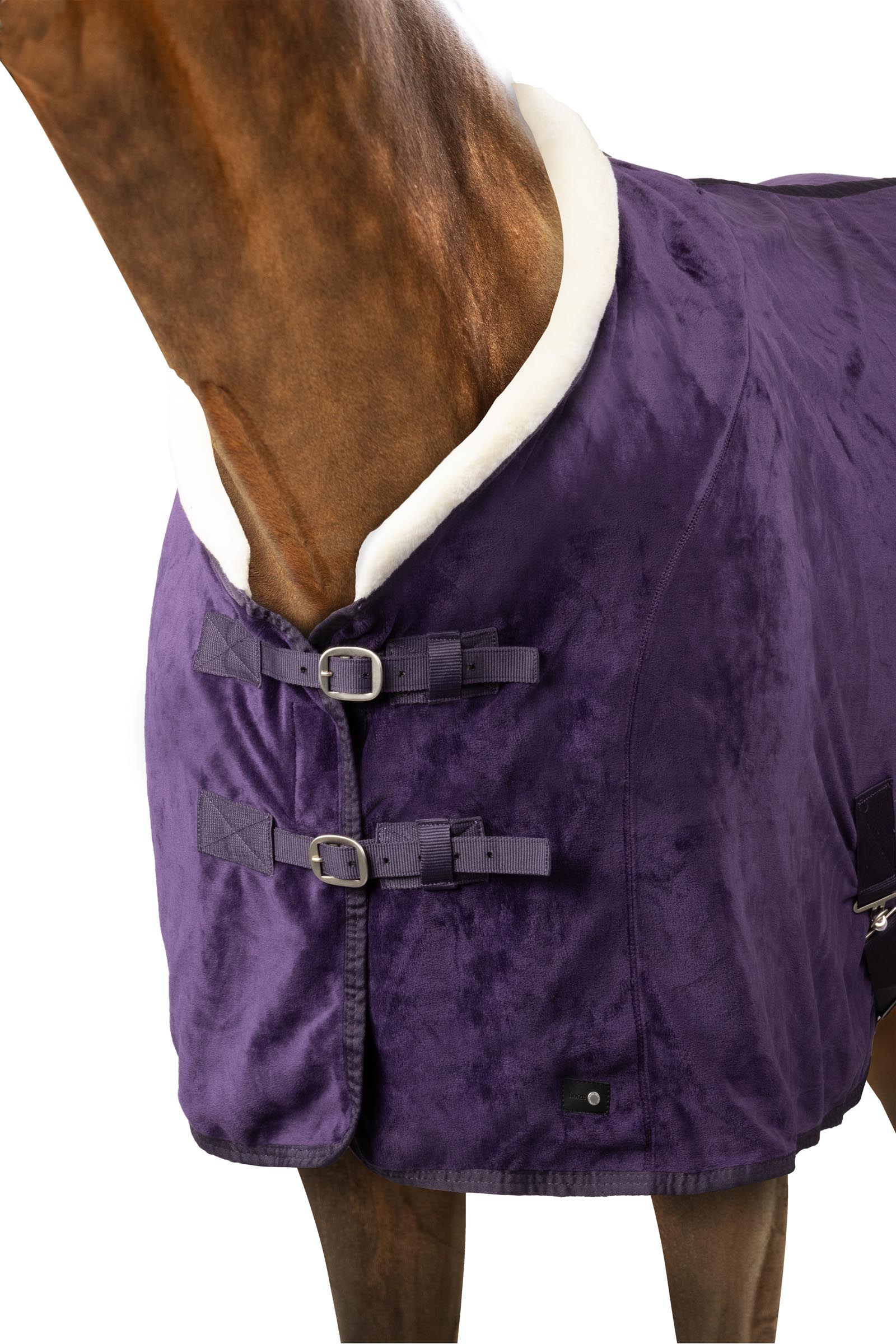 Couverture polaire Horze Lincoln avec tour d'encolure en fourrure