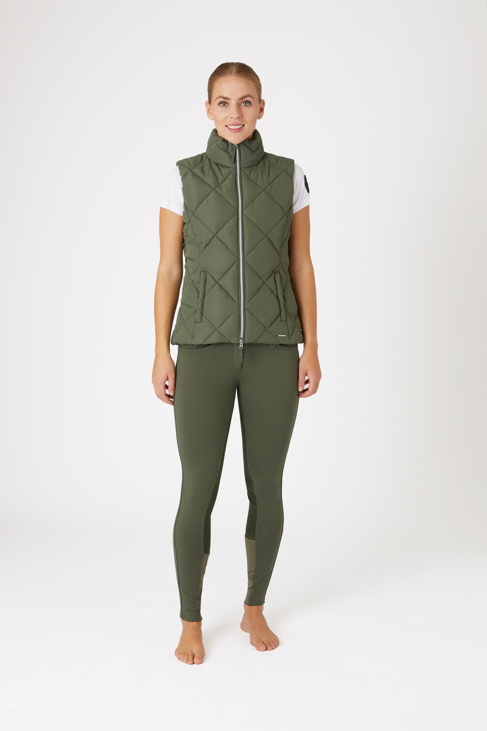 Gilet doudoune sans manche d'&eacute;quitation Horze Carola, femme