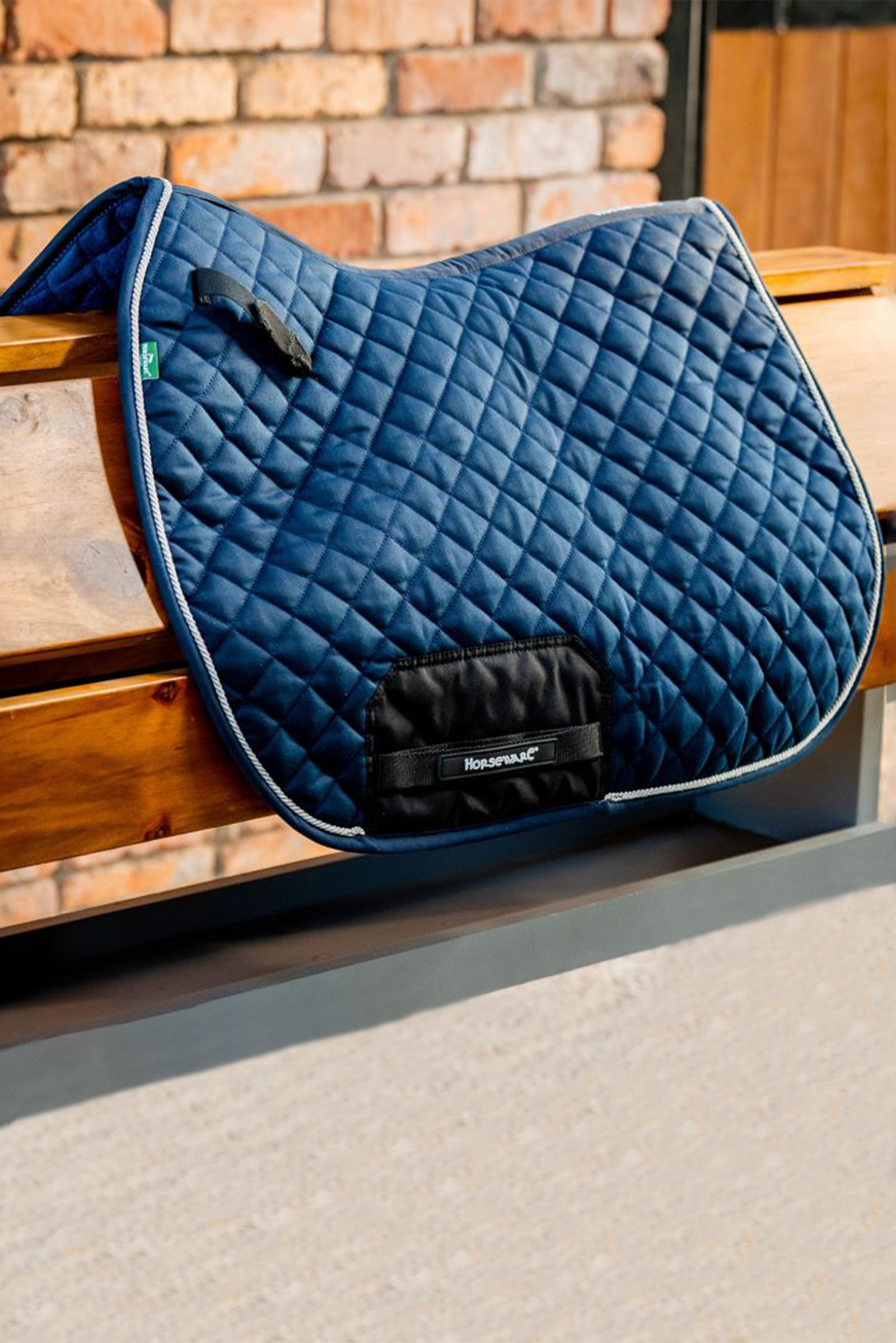 Navy Tapis de selle Horseware Signature pour le printemps