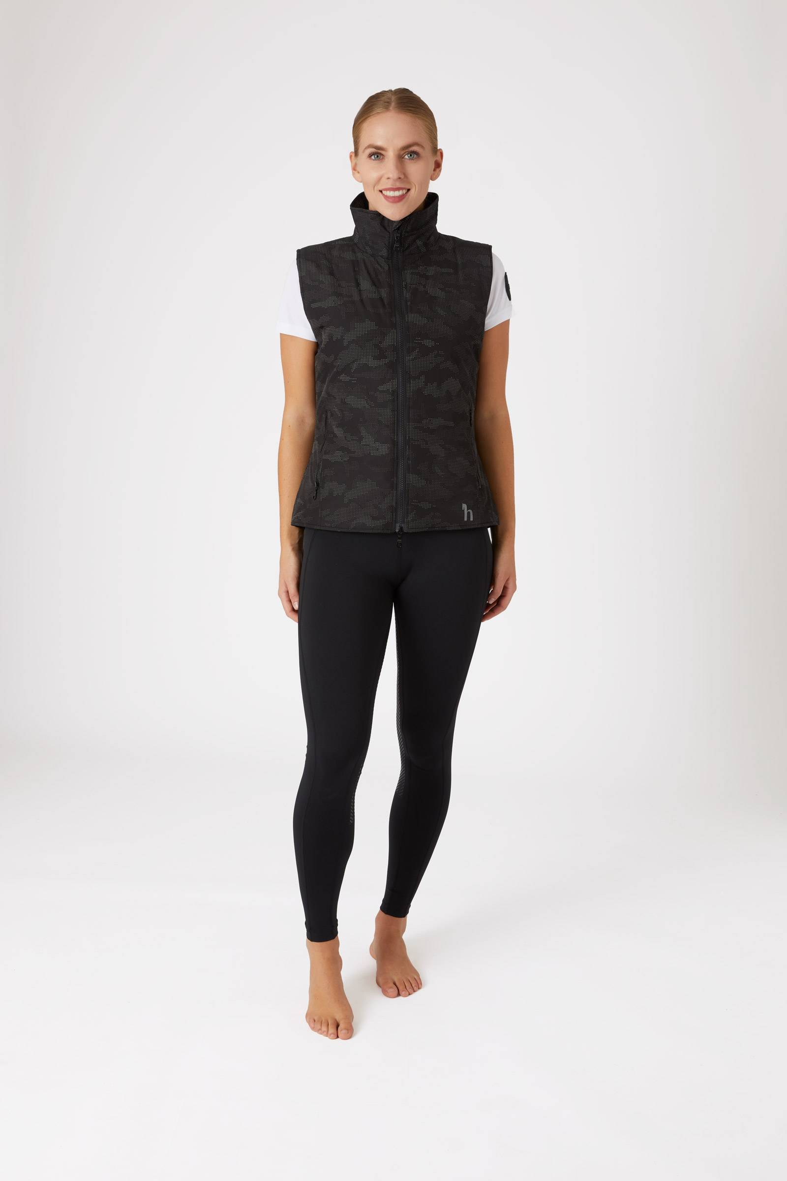 Gilet réfléchissant Horze Camo Luminox pour femme