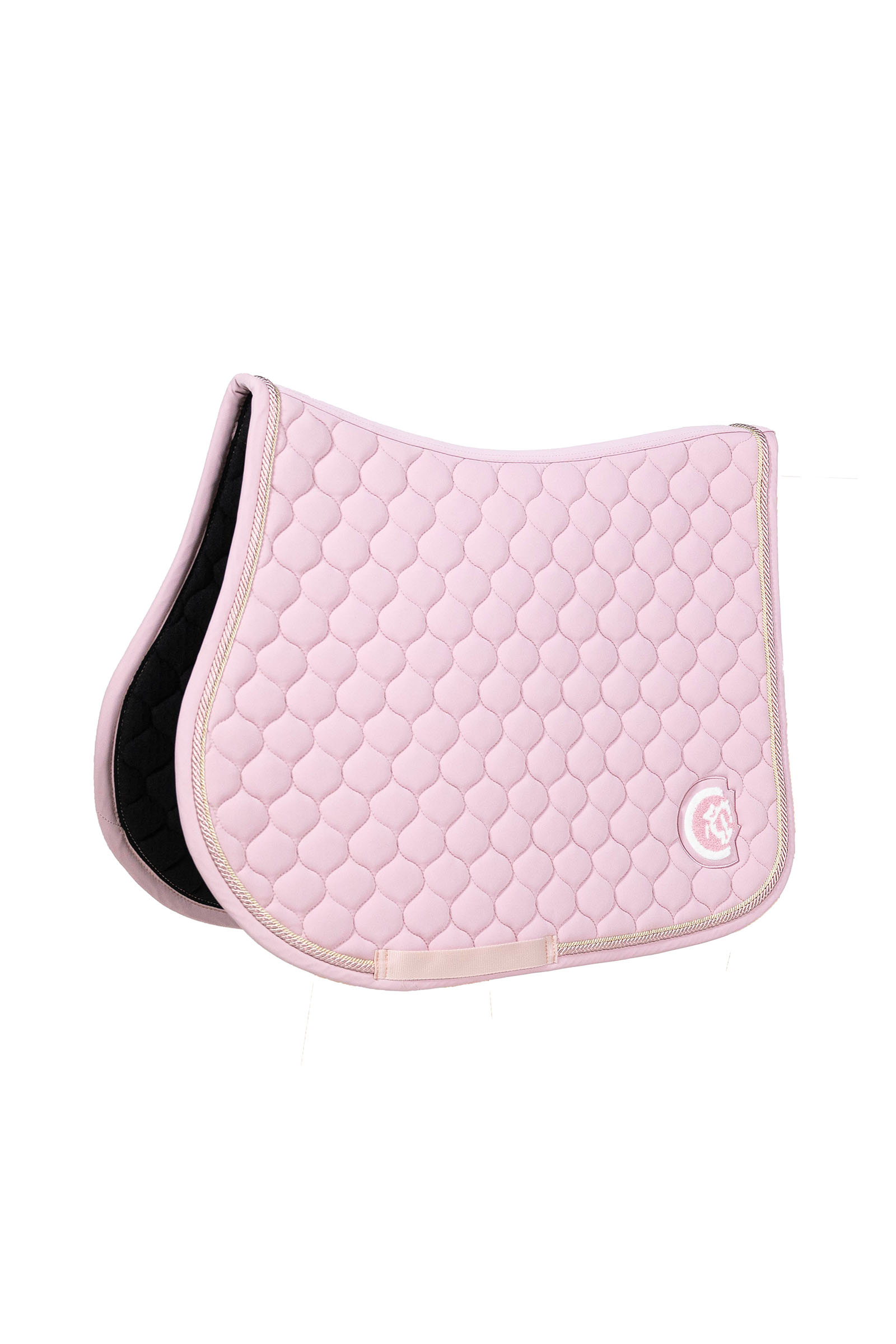 light rose Kentucky Horsewear Tapis de selle Onion Quilt avec logo 3D