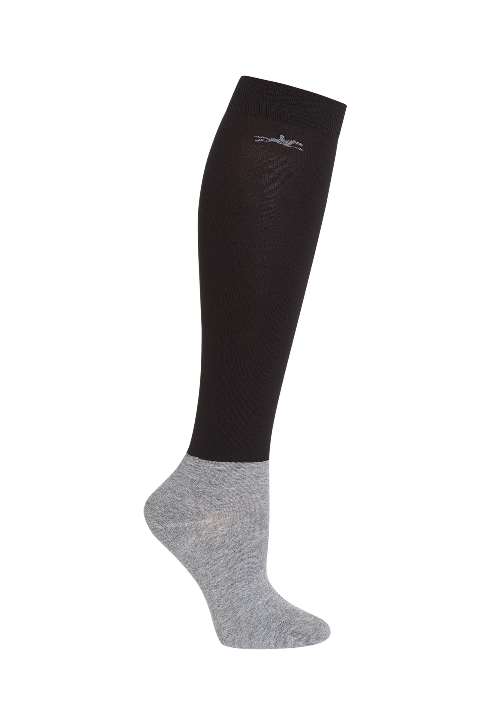 Black/Black/Black Schockem&ouml;hle Sports Show Socks, 3 paires