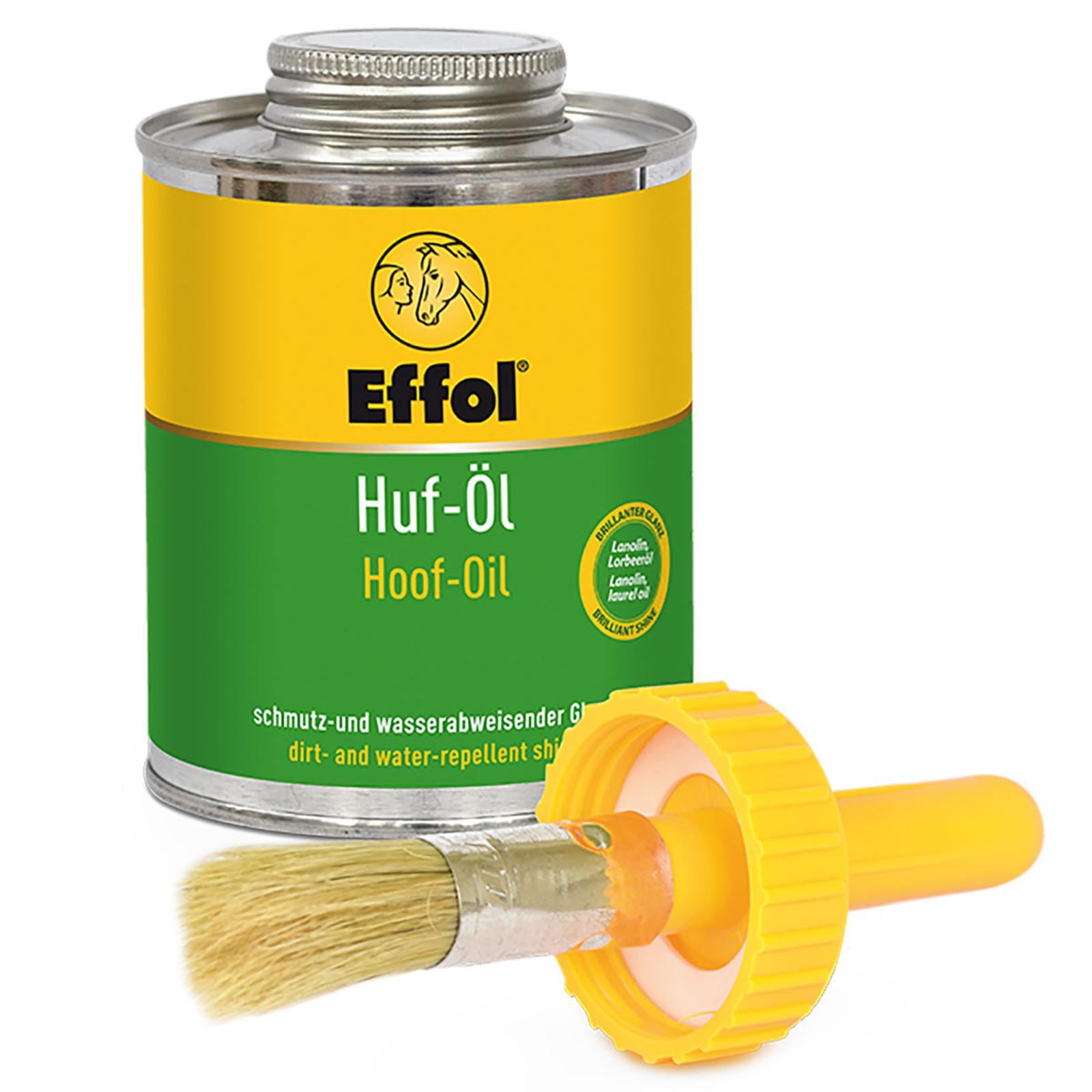 Huile de sabot Effol avec brosse, 475 ml