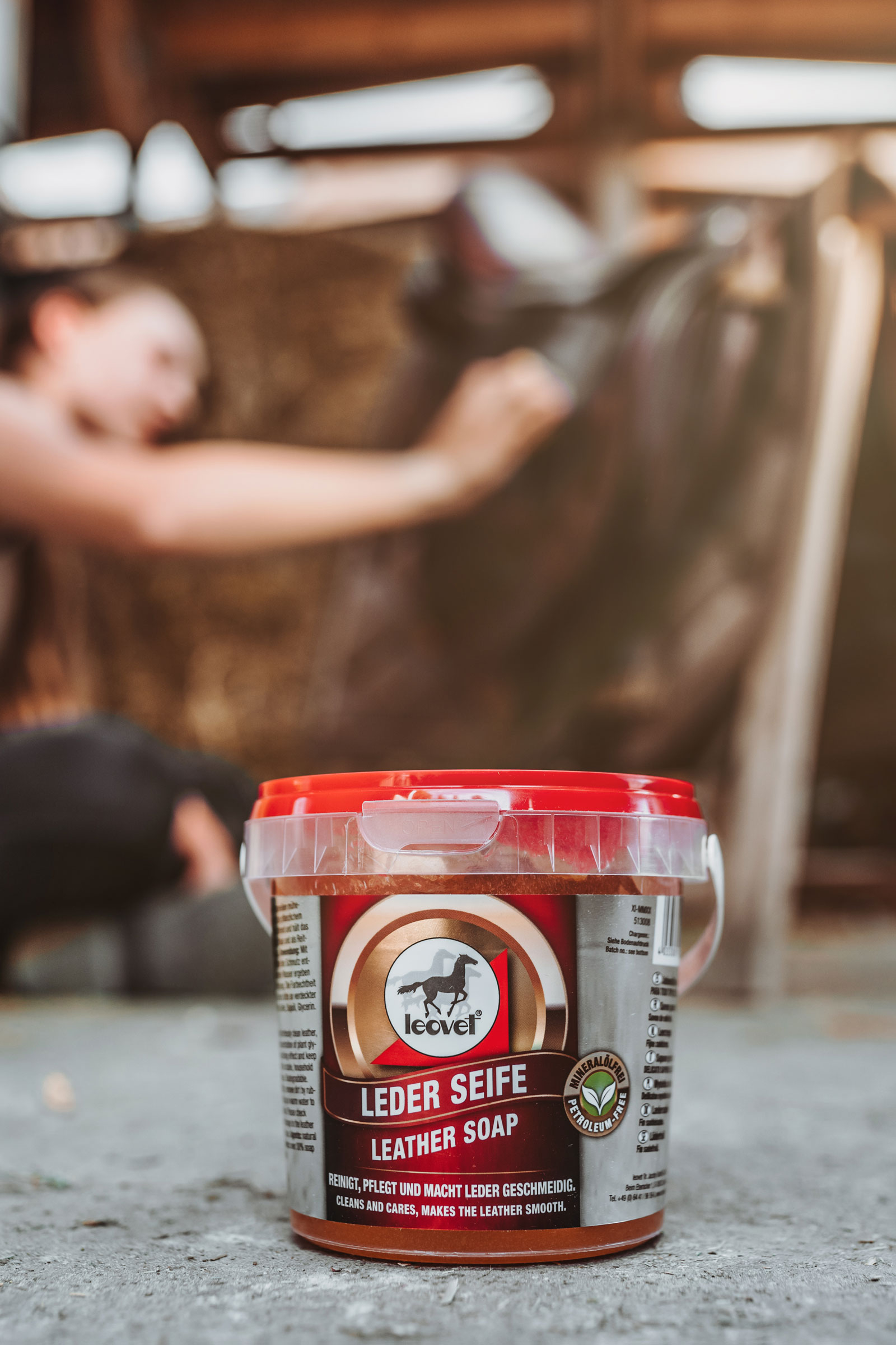 Leovet Savon pour cuir, 500g (450ml)