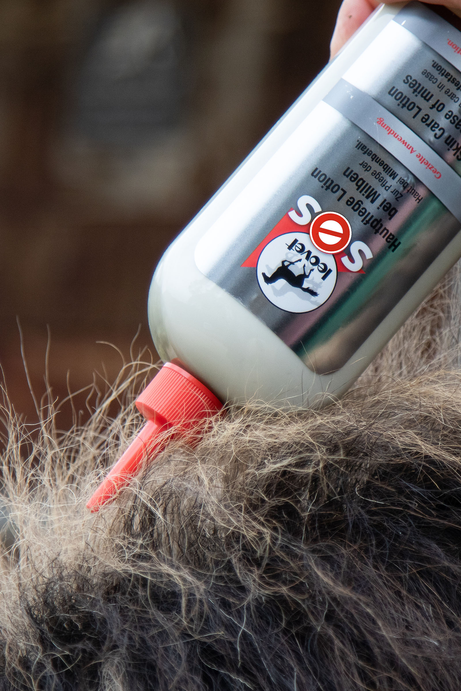 Leovet SOS Lotion de soin de la peau en cas d'acariens, 500ml