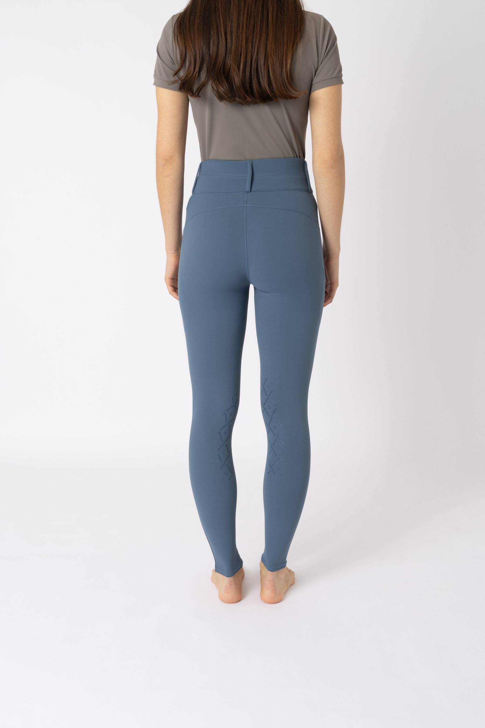 Pantalon d'équitation taille haute basanes grip Horze Sophie, femme