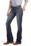 Ariat R.E.A.L. Mid Rise Stretch Entwined Jean bootcut stretch femme taille mi-haute