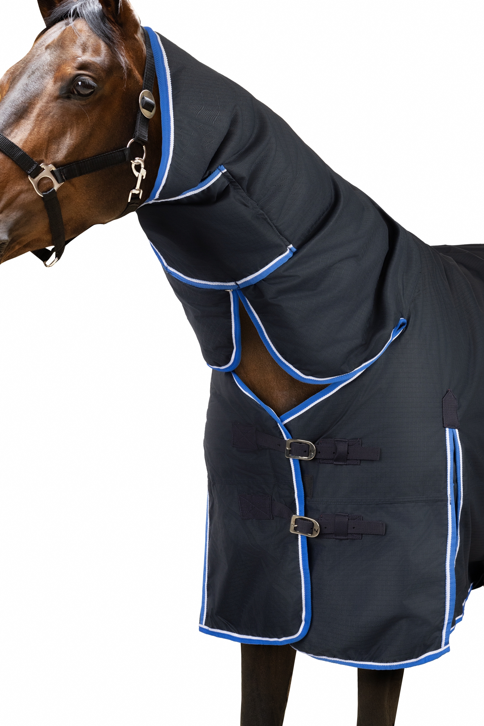 Couverture d'ext&eacute;rieur avec couvre-encolure Horze Glasgow, 400 g