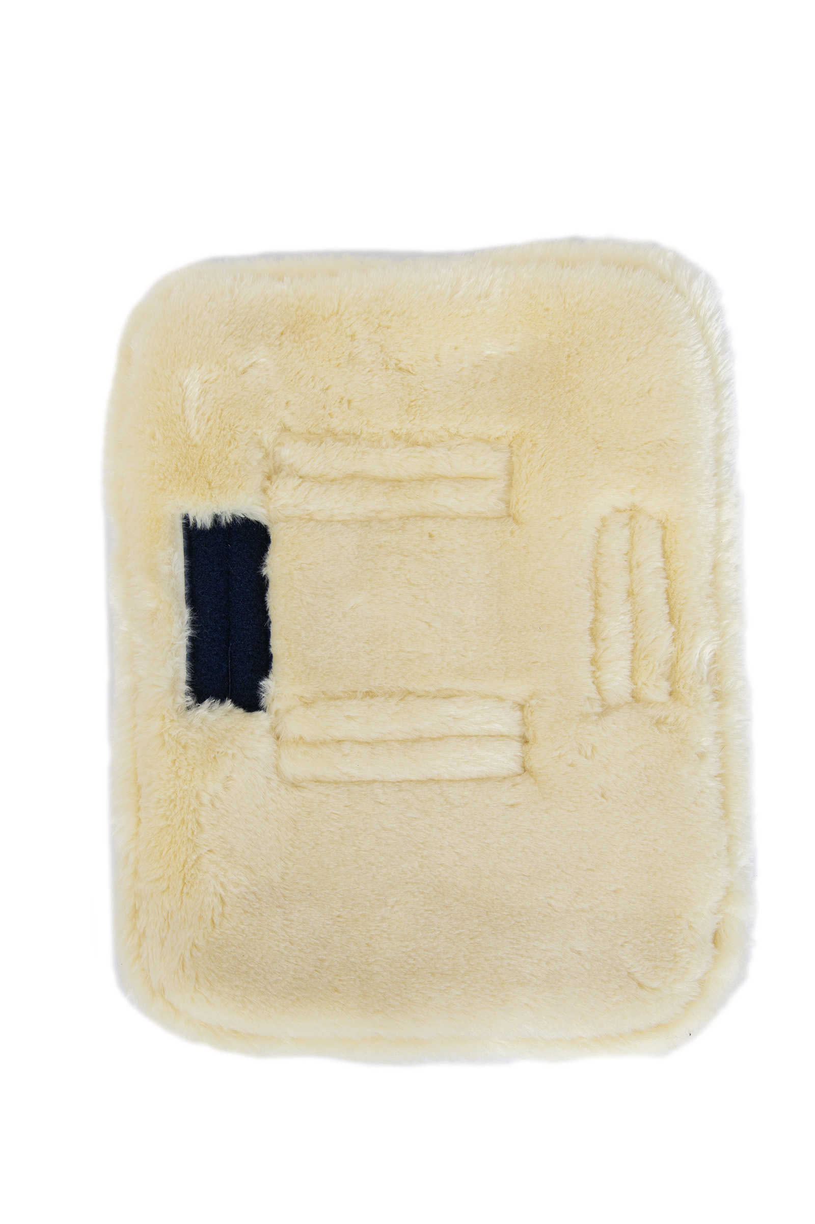 Extenseur de poitrine matelassé Kentucky Horsewear avec 2 boucles en peau de mouton