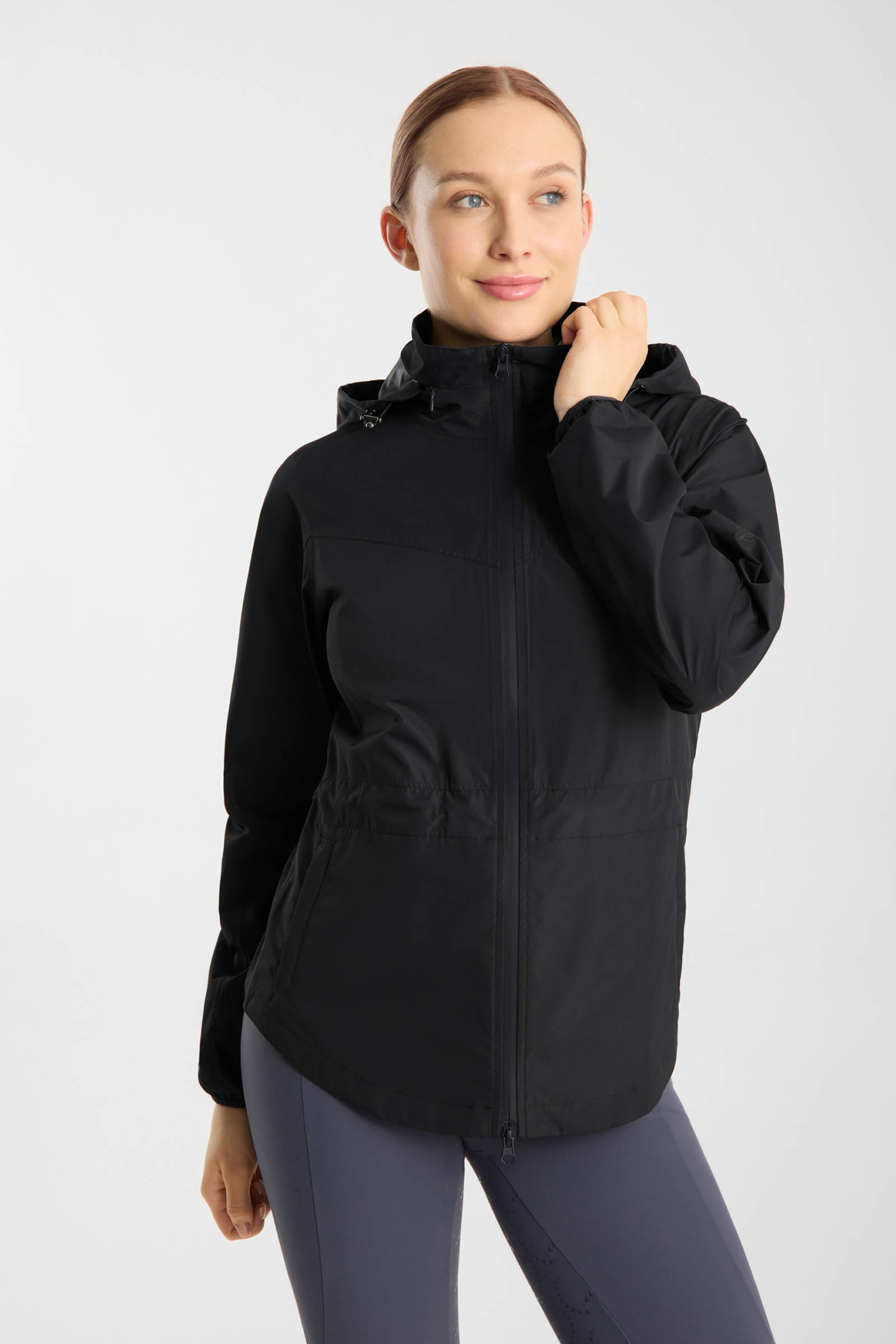 Horze Fiora veste d&rsquo;&eacute;quitation l&eacute;g&egrave;re imperm&eacute;able femme
