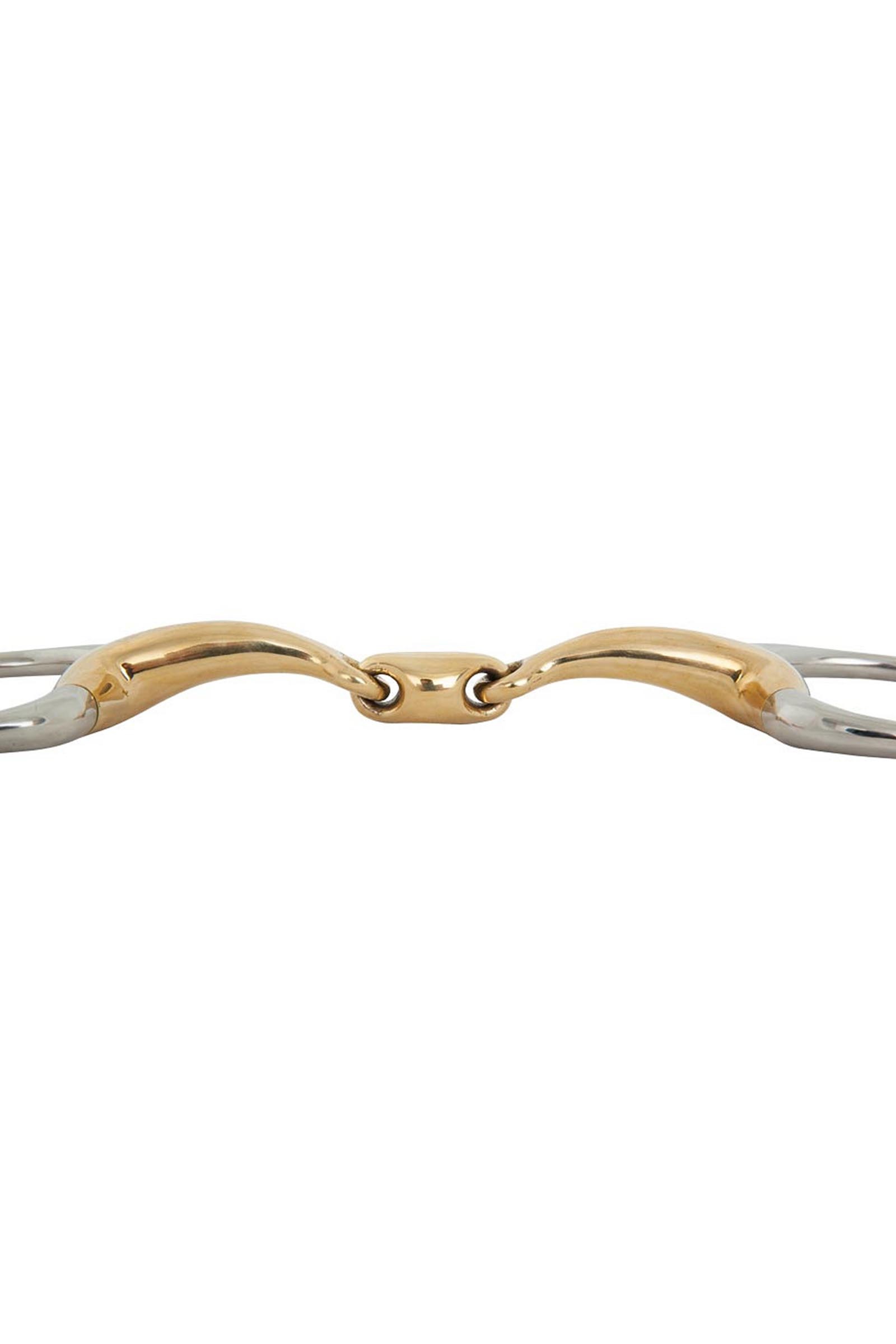 BR Soft Contact mors à olives, double brisure, 16 mm