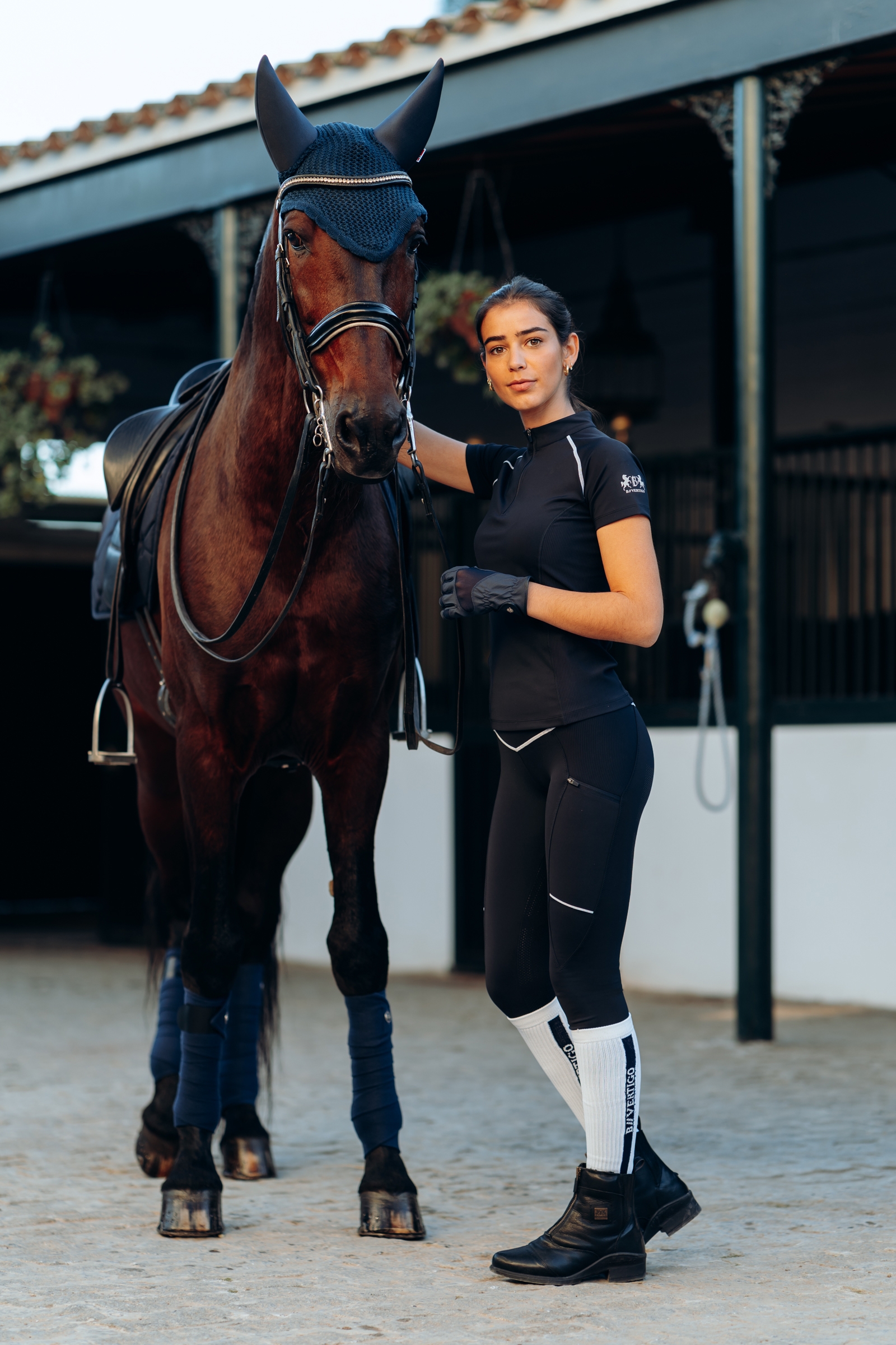 Chaussettes d'équitation fonctionnelles B Vertigo