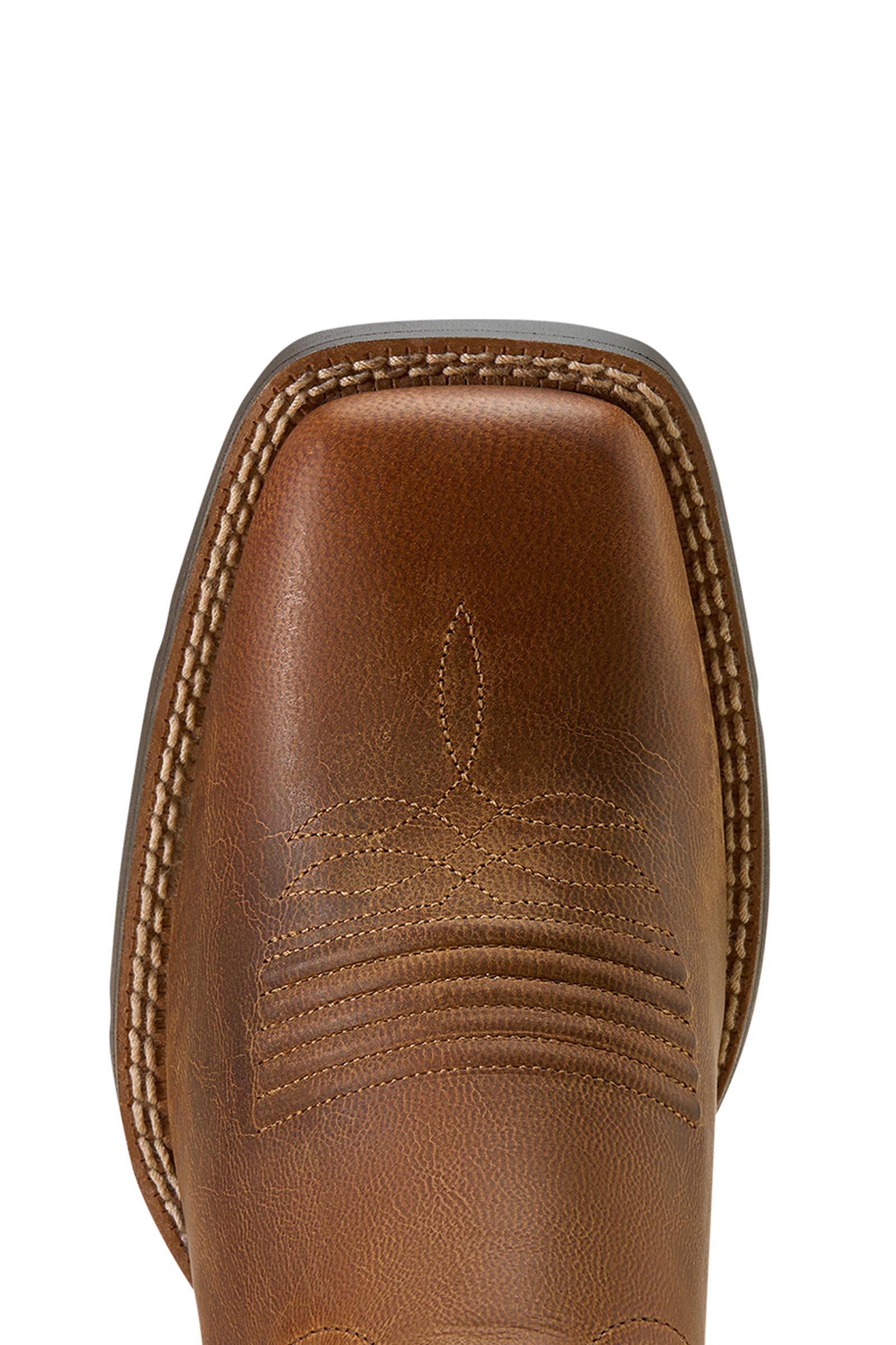 Ariat Bottes western Round Up Holly &agrave; bout carr&eacute; large pour femme  