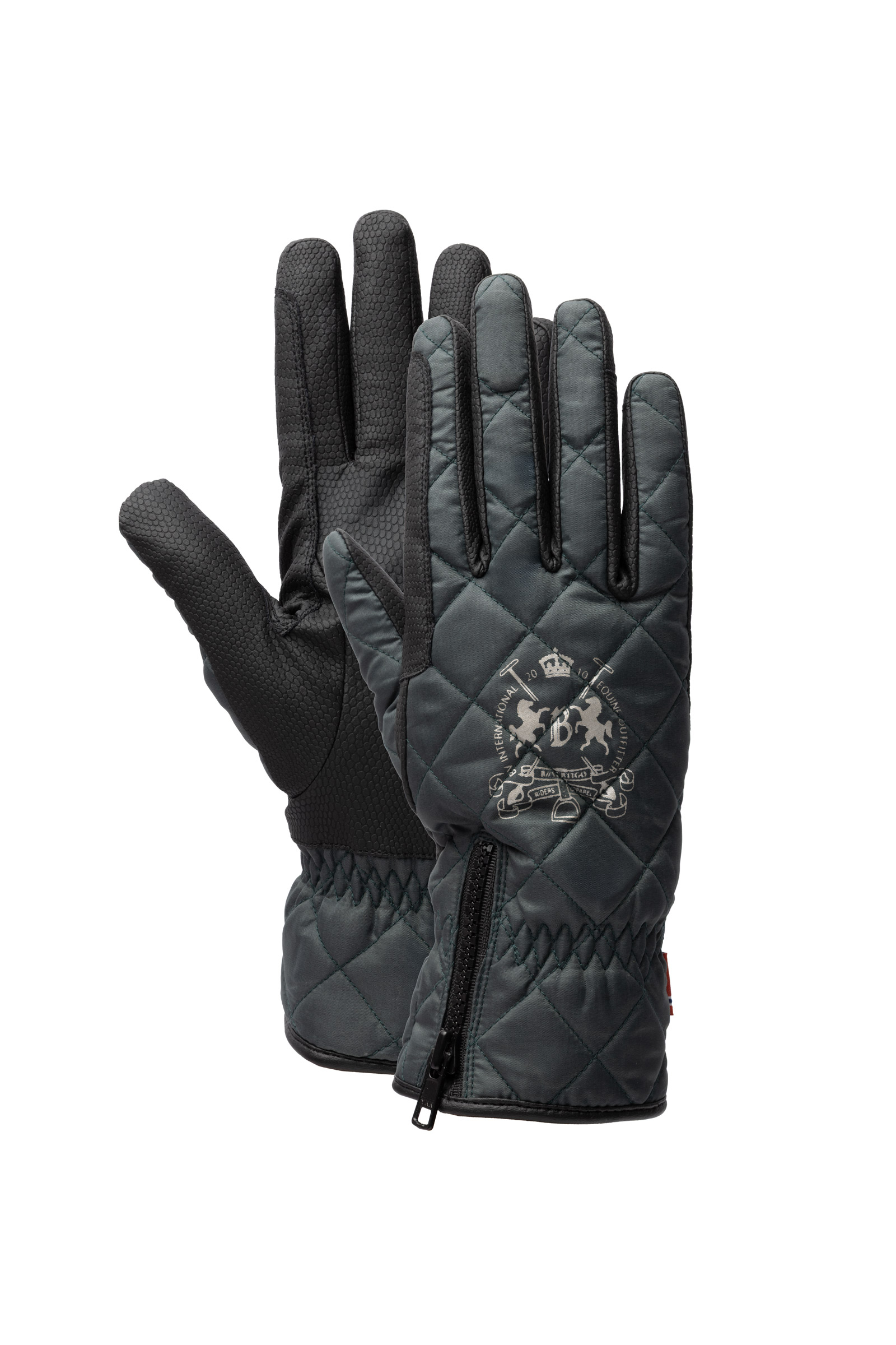 B Vertigo Onyx Gants d'&eacute;quitation imperm&eacute;ables et rembourr&eacute;s