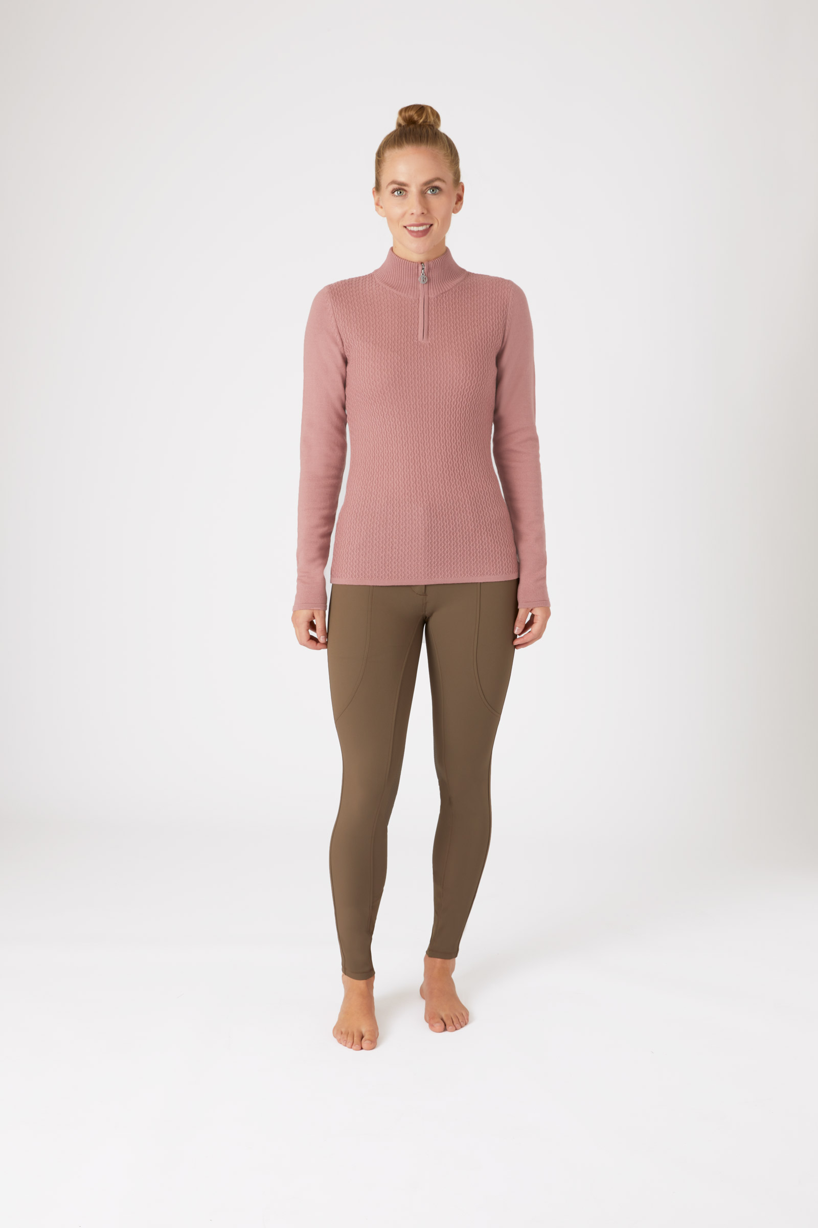 Pull tricoté B Vertigo Ruth avec fermeture éclair