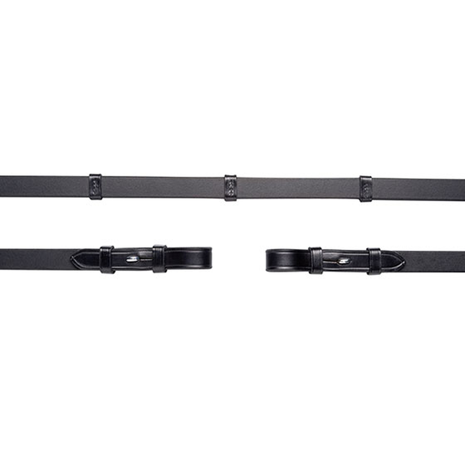 R&ecirc;nes cuir Schockerm&ouml;hle Sports, crochets, passants et arr&ecirc;toirs, 16mm, 5 arr&ecirc;toirs, pas de stop de martingale