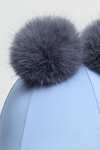 LeMieux Mini couvre-casque &agrave; double pompon