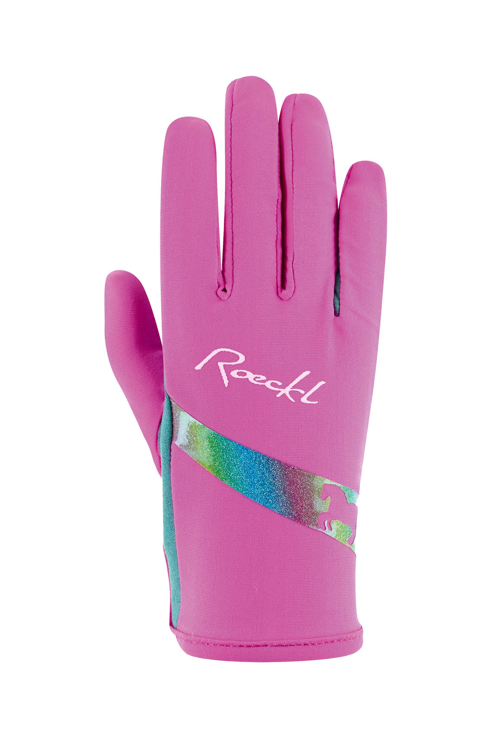 Deep Pink Roeckl Kapriole gants d&rsquo;&eacute;quitation enfants