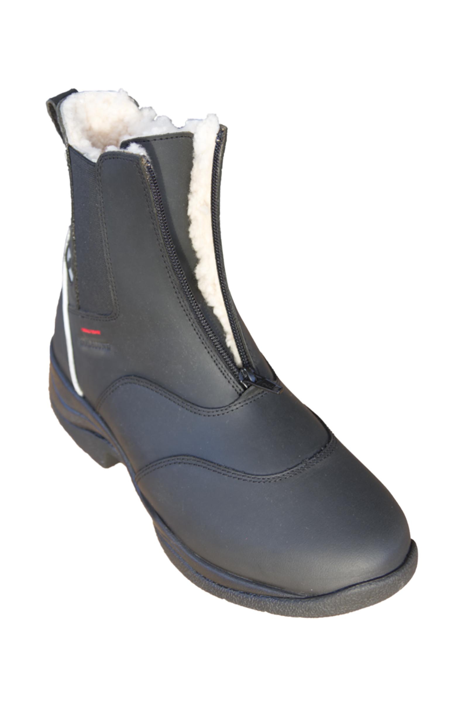 Karlslund Bottines d&rsquo;&eacute;quitation d&rsquo;hiver avec doublure en peau d&rsquo;agneau