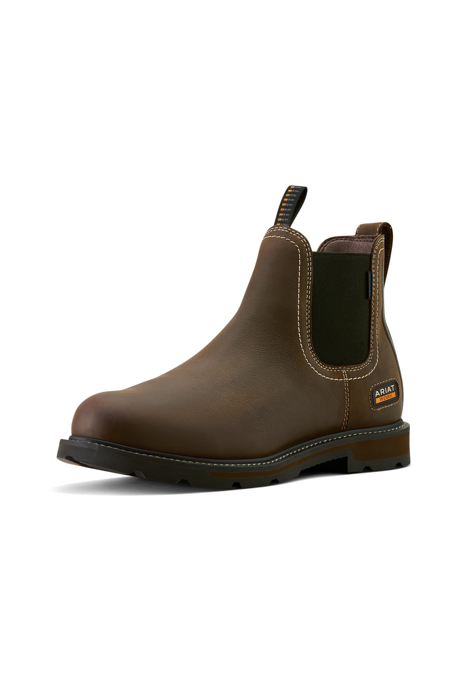 Ariat bottine de s&eacute;curit&eacute; Groundbreaker Chelsea H2O pour hommes avec embout en acier