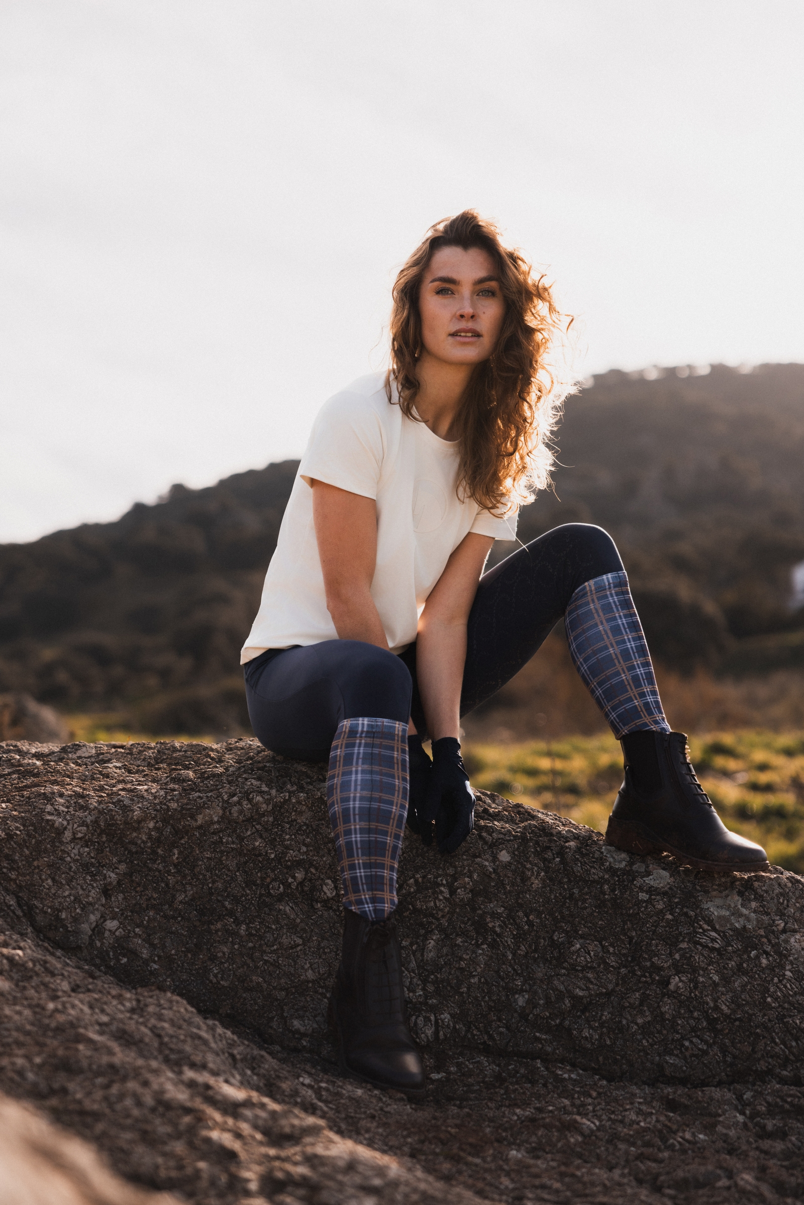 Horze Ivy chaussettes d'équitation