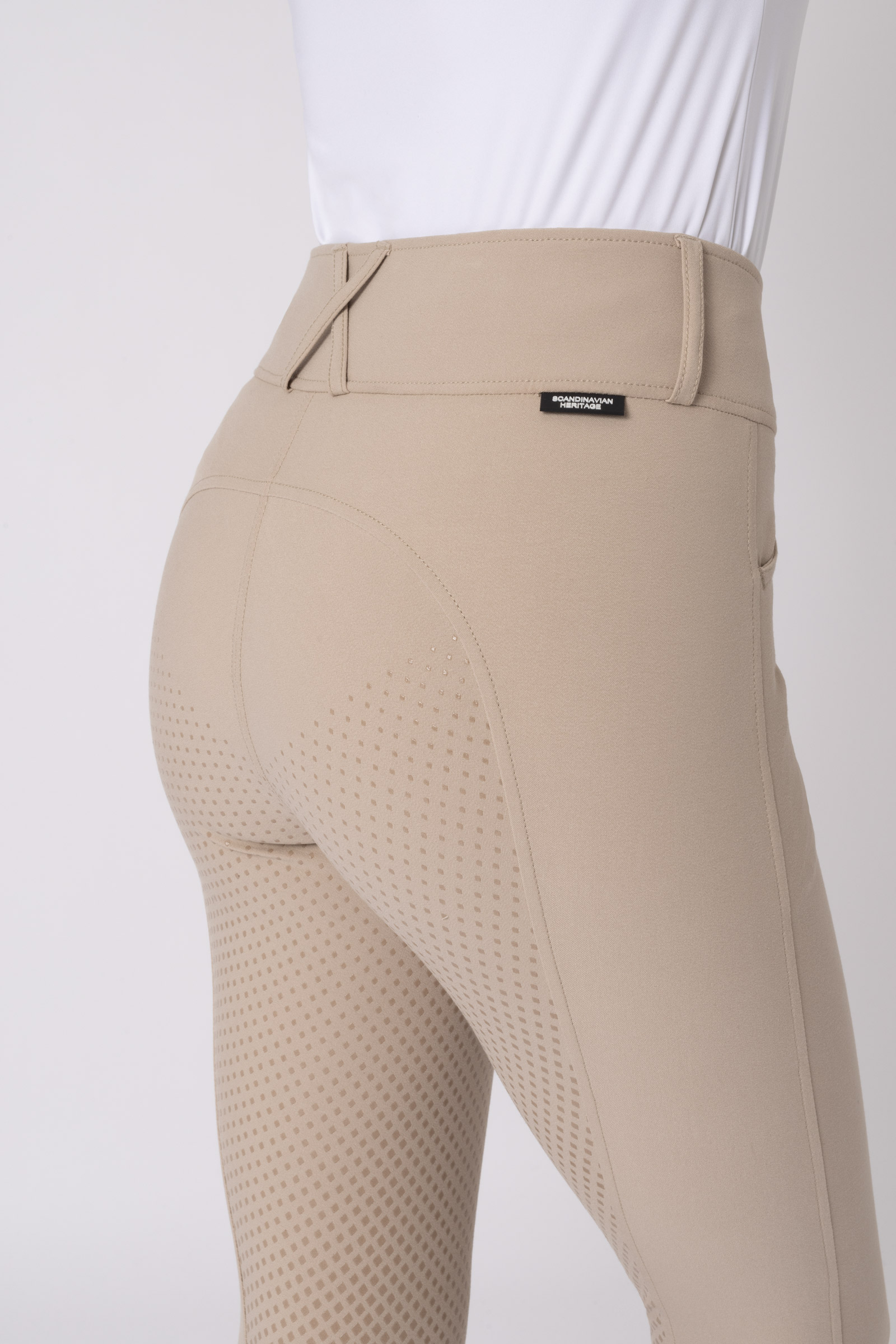 Pantalon d'équitation fond intégral Grip Horze Grand Prix II, femme