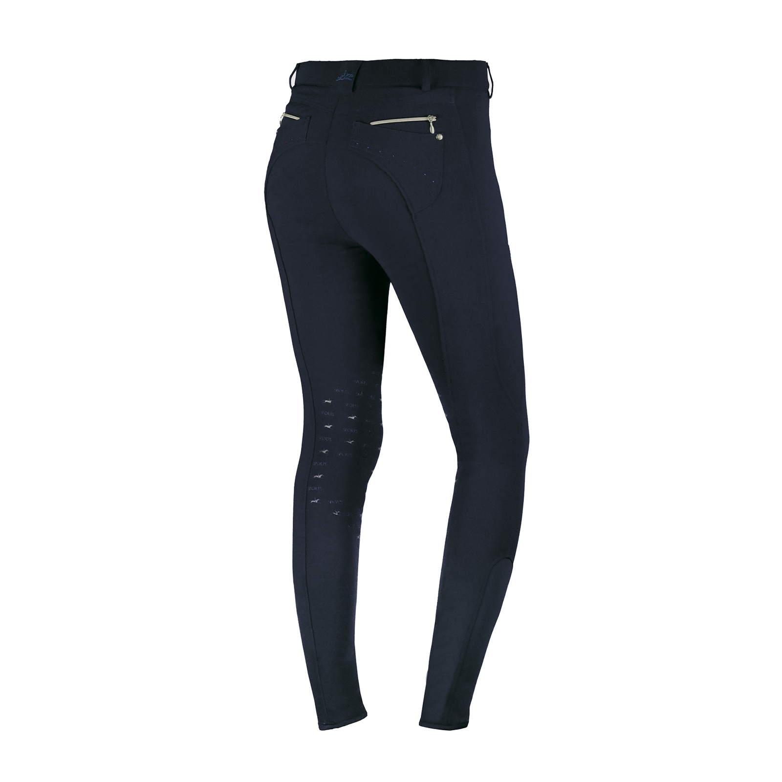Midnight dark blue Pantalon d'équitation à basanes Schockemöhle Sports Venus, femme