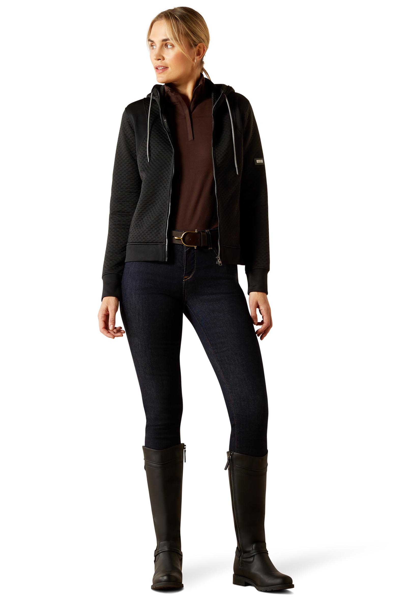 Ariat Radiance sweat femme &agrave; capuche zipp&eacute;