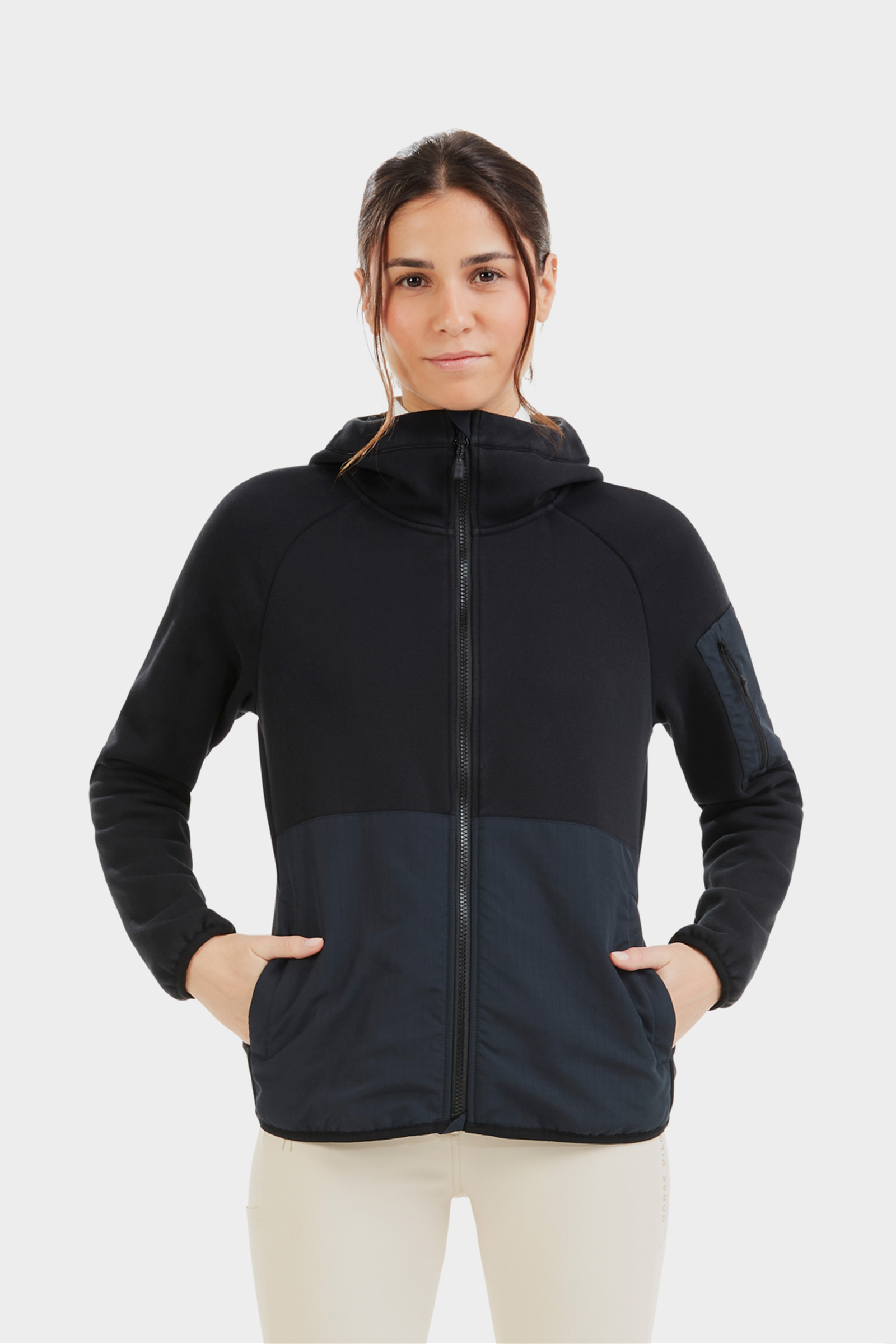 Blue Graphite Horse Pilot Veste Pampa pour femme