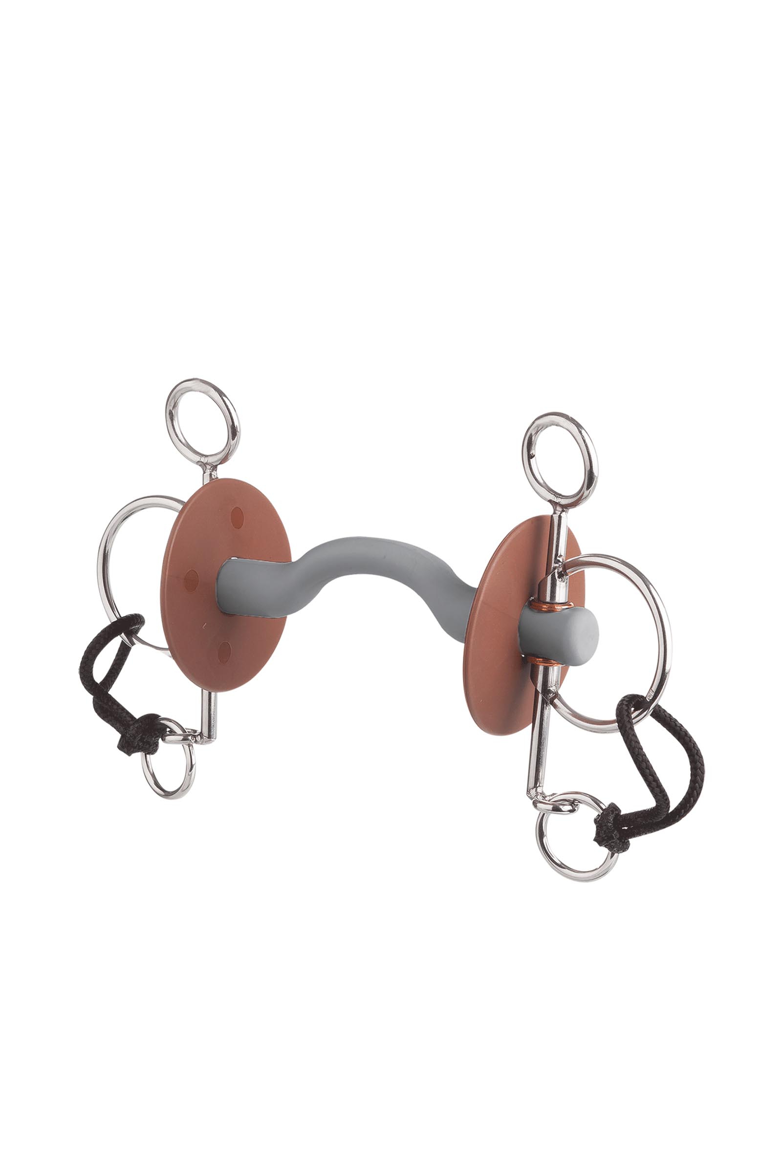 beris pelham à branches longues avec passage de langue, 18 mm, doux