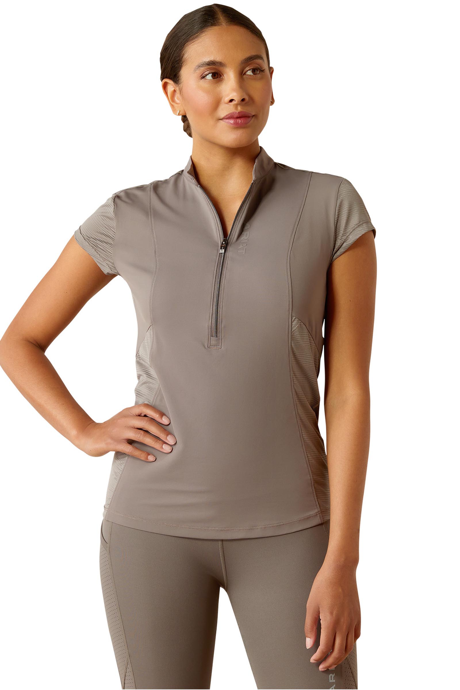Ariat Breathe sous-vêtement technique pour femme avec 1/2 zip