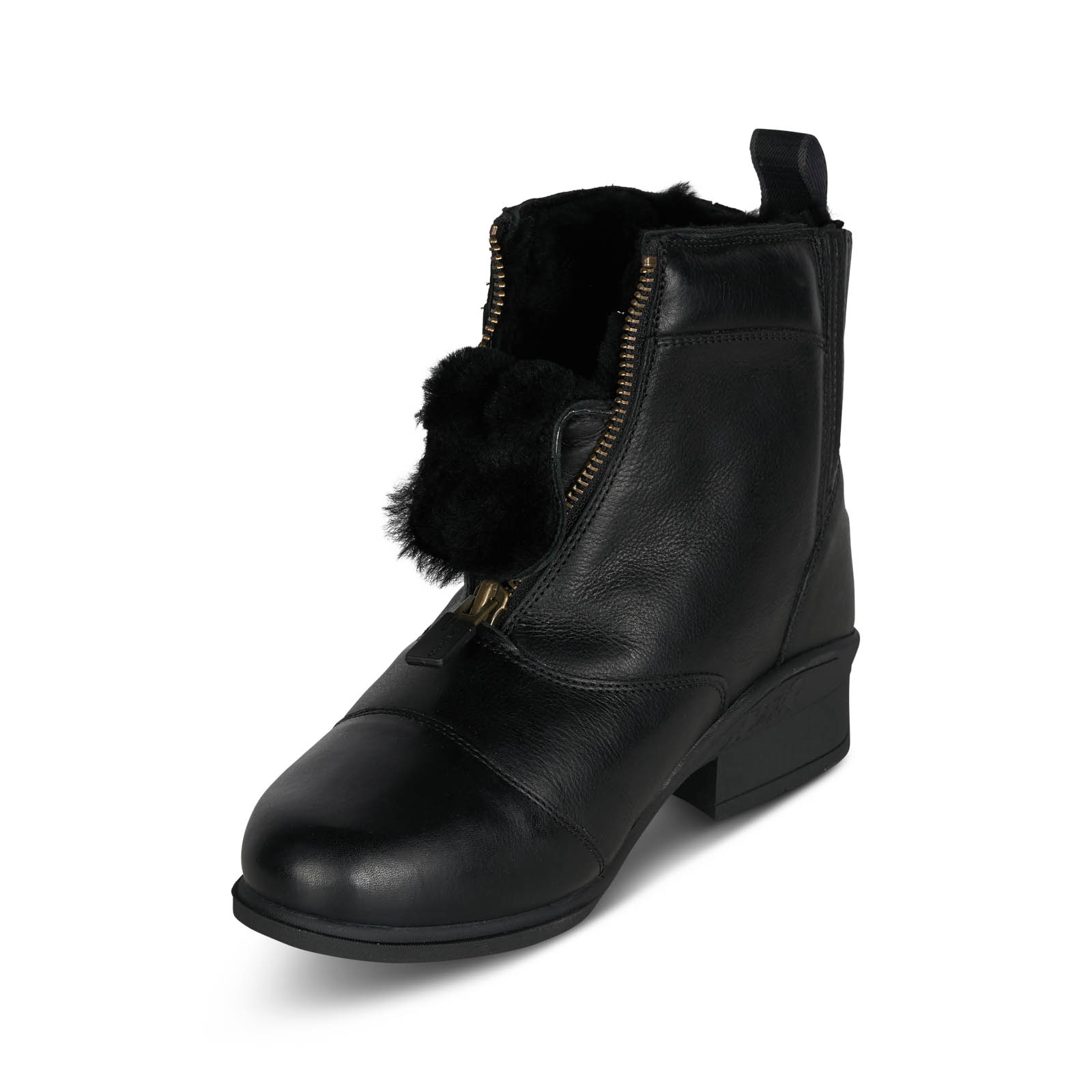 Bottines d'hiver Jodhpur pour femme avec doublure en fourrure d'agneau B Vertigo Mercury