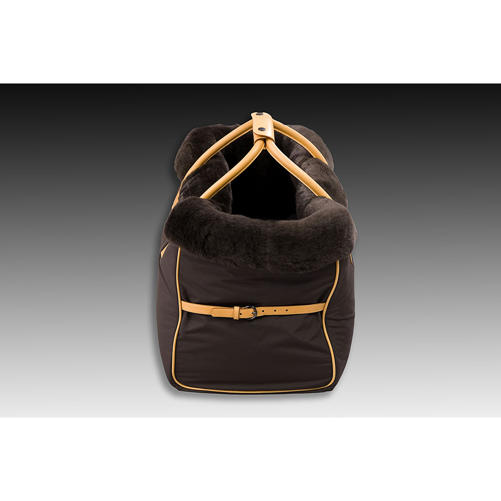 Sac de transport pour chien en peau de mouton Christ Bailey