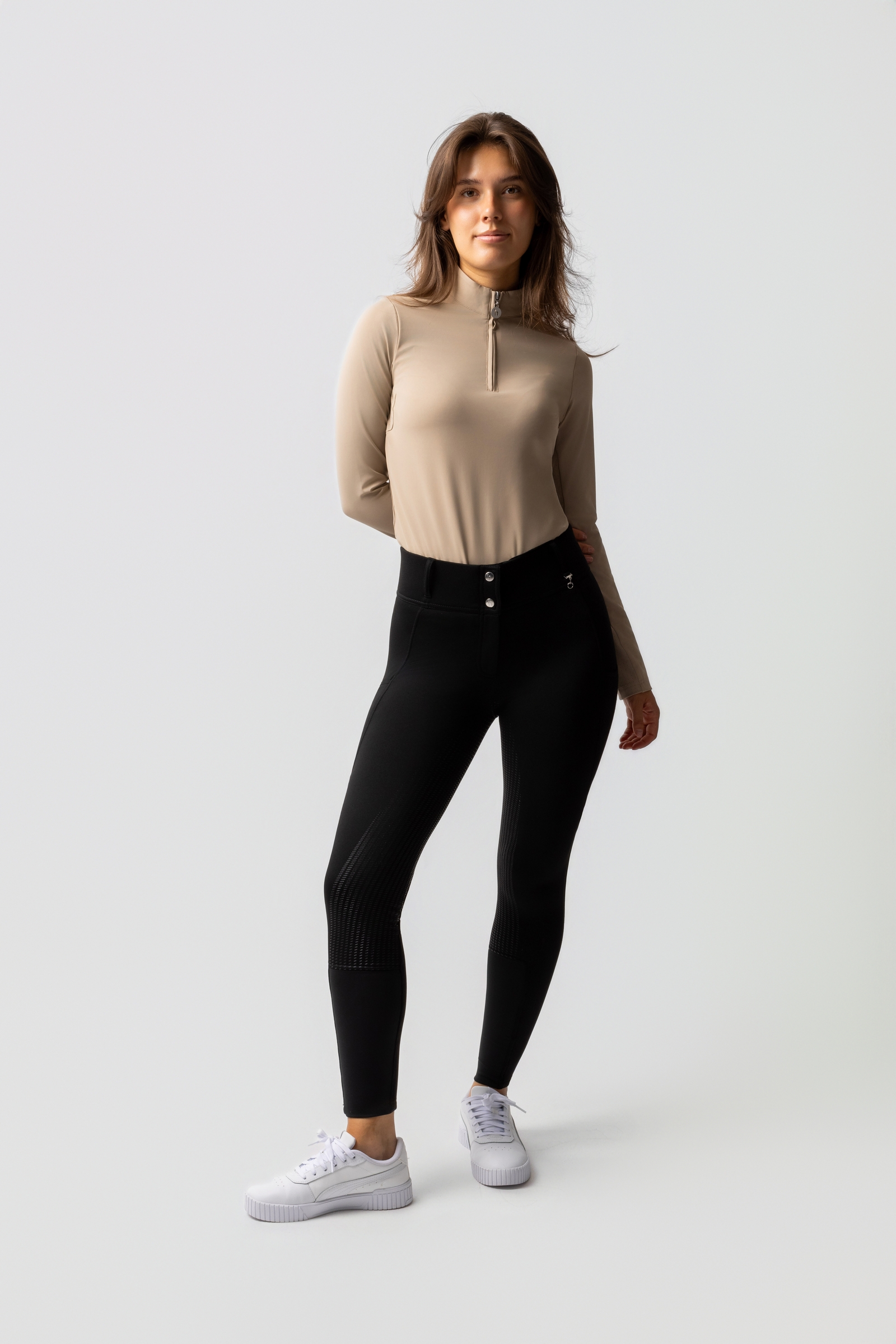 Pantalon d'équitation Thermique Fond intégral Horze Mira, femme