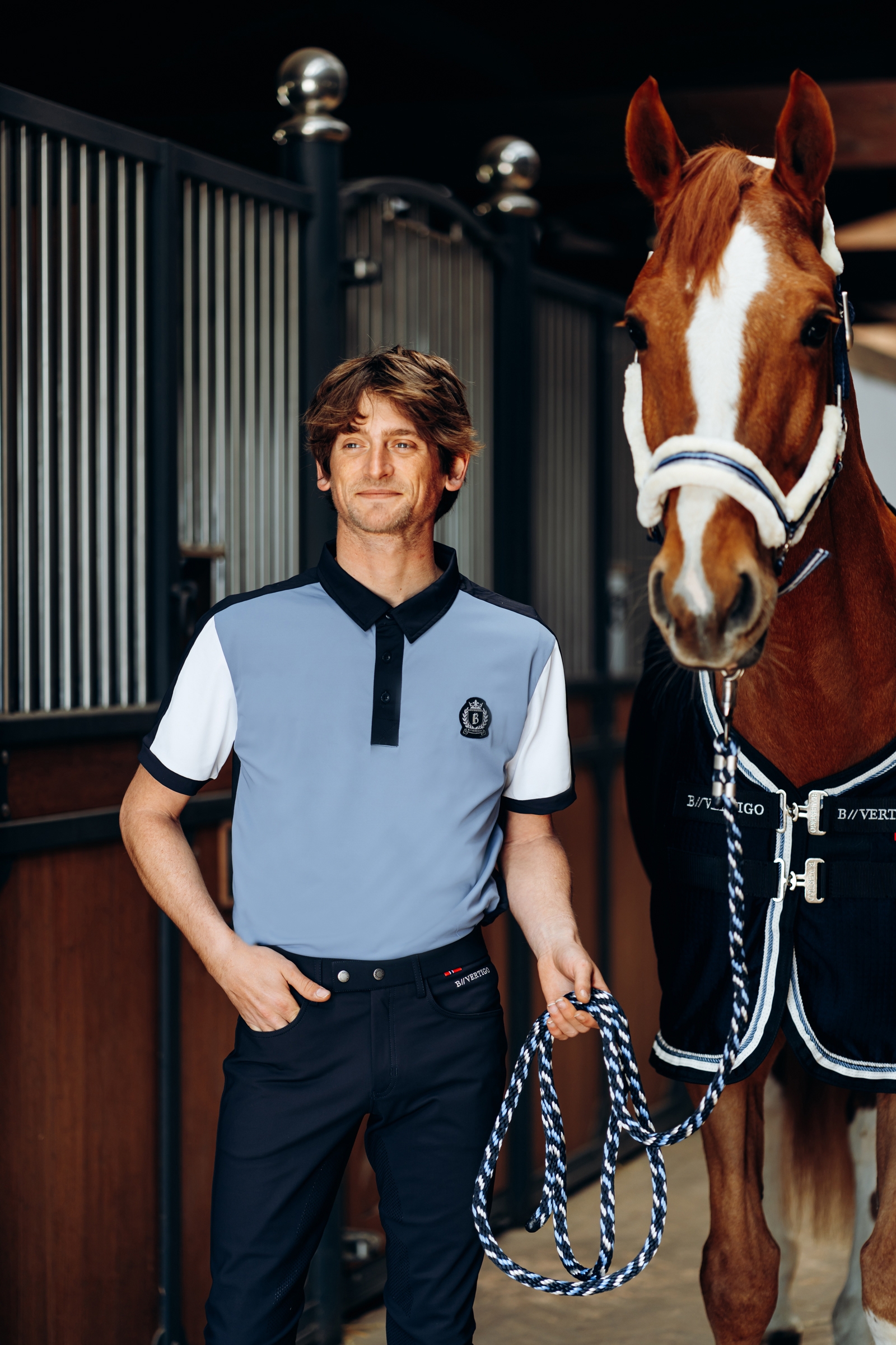 Polo fonctionnel B Vertigo Alec pour hommes